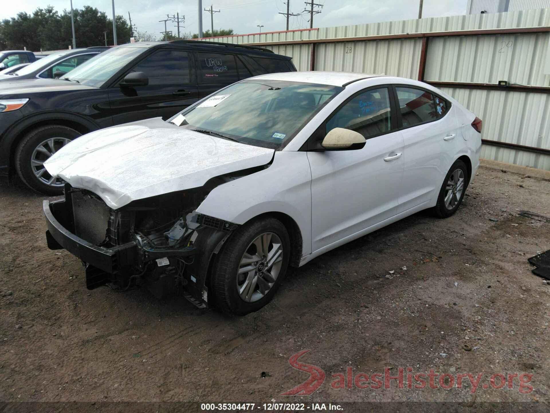 5NPD84LFXKH459009 2019 HYUNDAI ELANTRA