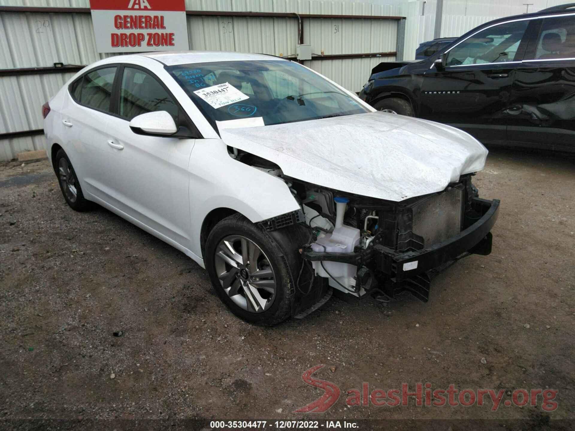 5NPD84LFXKH459009 2019 HYUNDAI ELANTRA