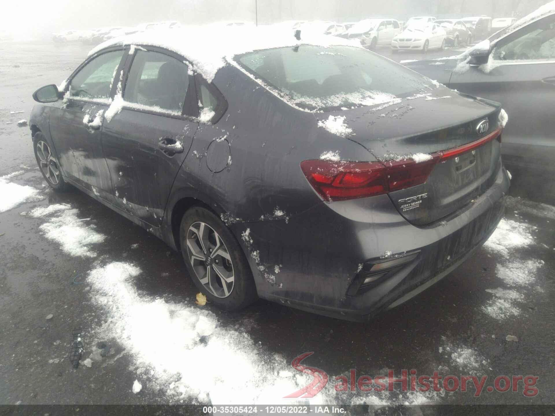 3KPF24AD8KE126758 2019 KIA FORTE