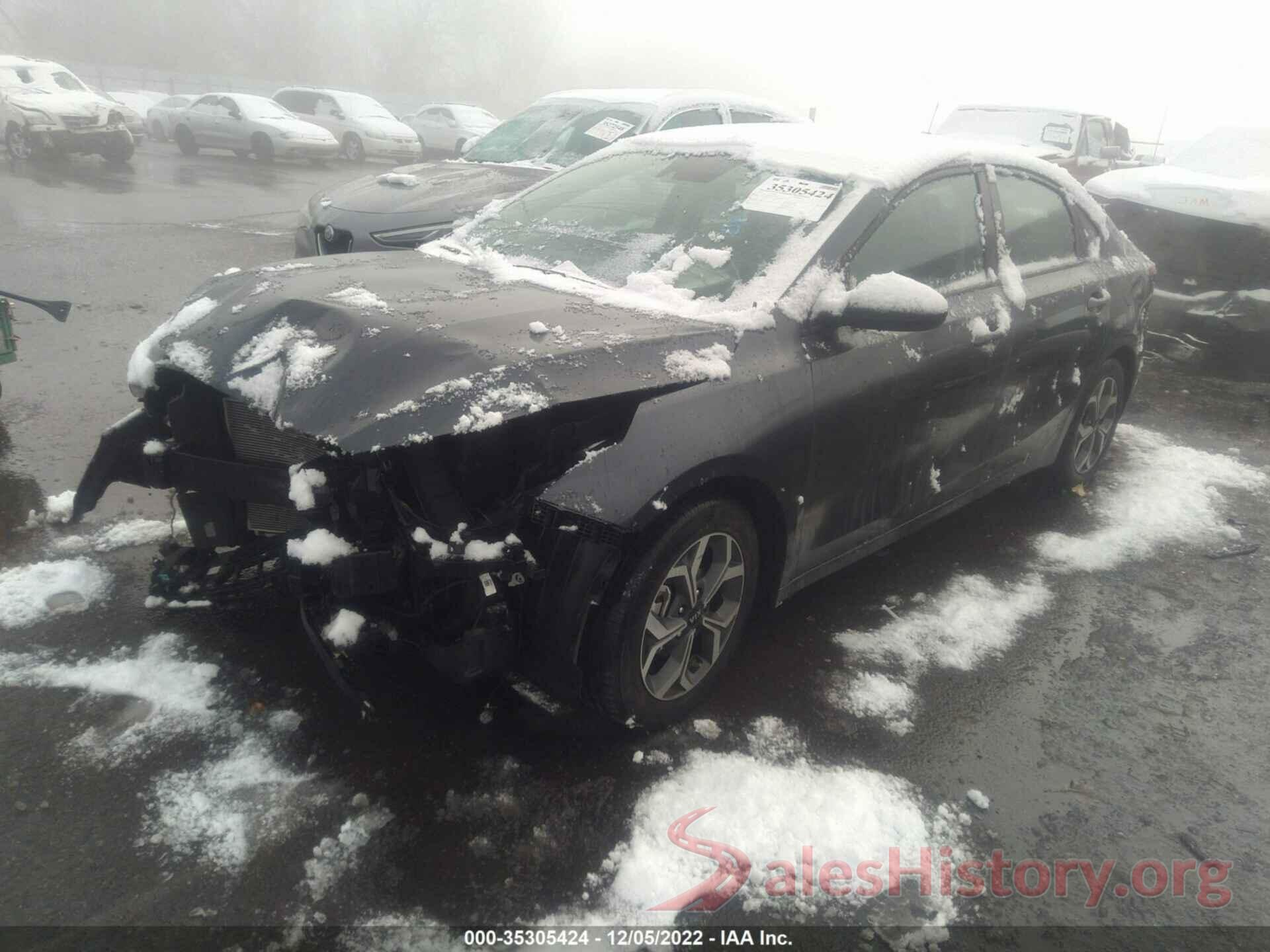 3KPF24AD8KE126758 2019 KIA FORTE