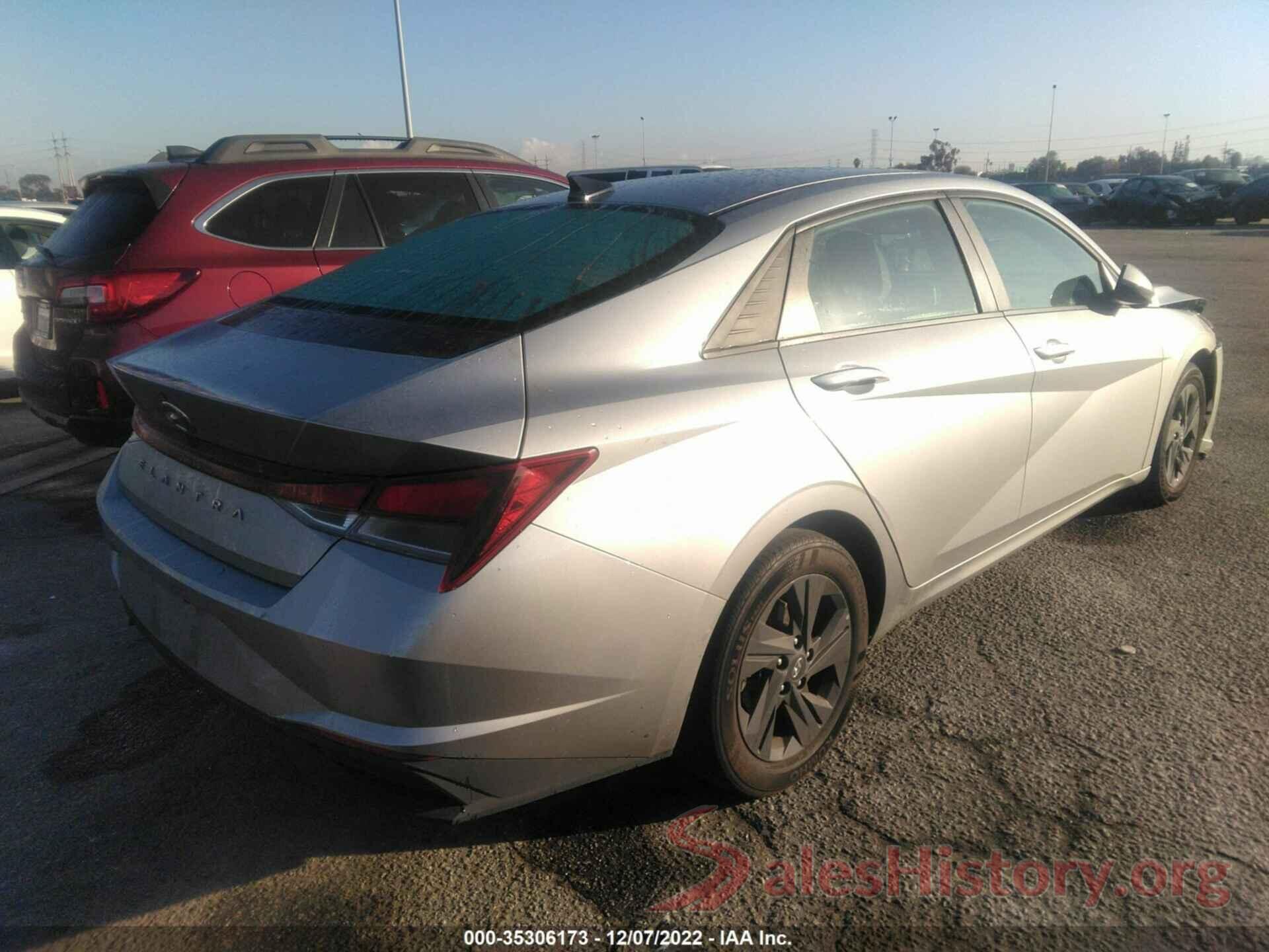 5NPLS4AG2NH066814 2022 HYUNDAI ELANTRA