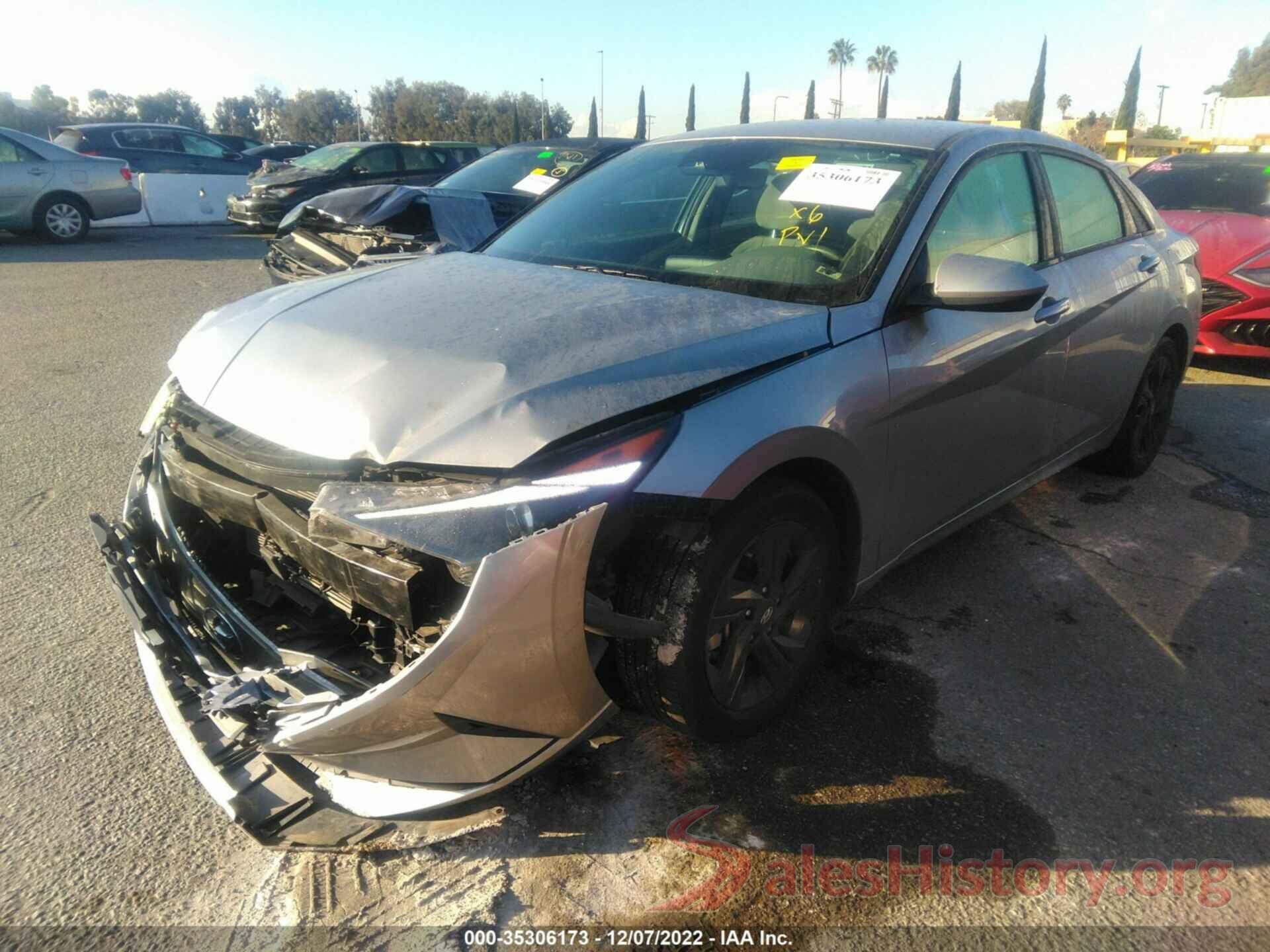 5NPLS4AG2NH066814 2022 HYUNDAI ELANTRA