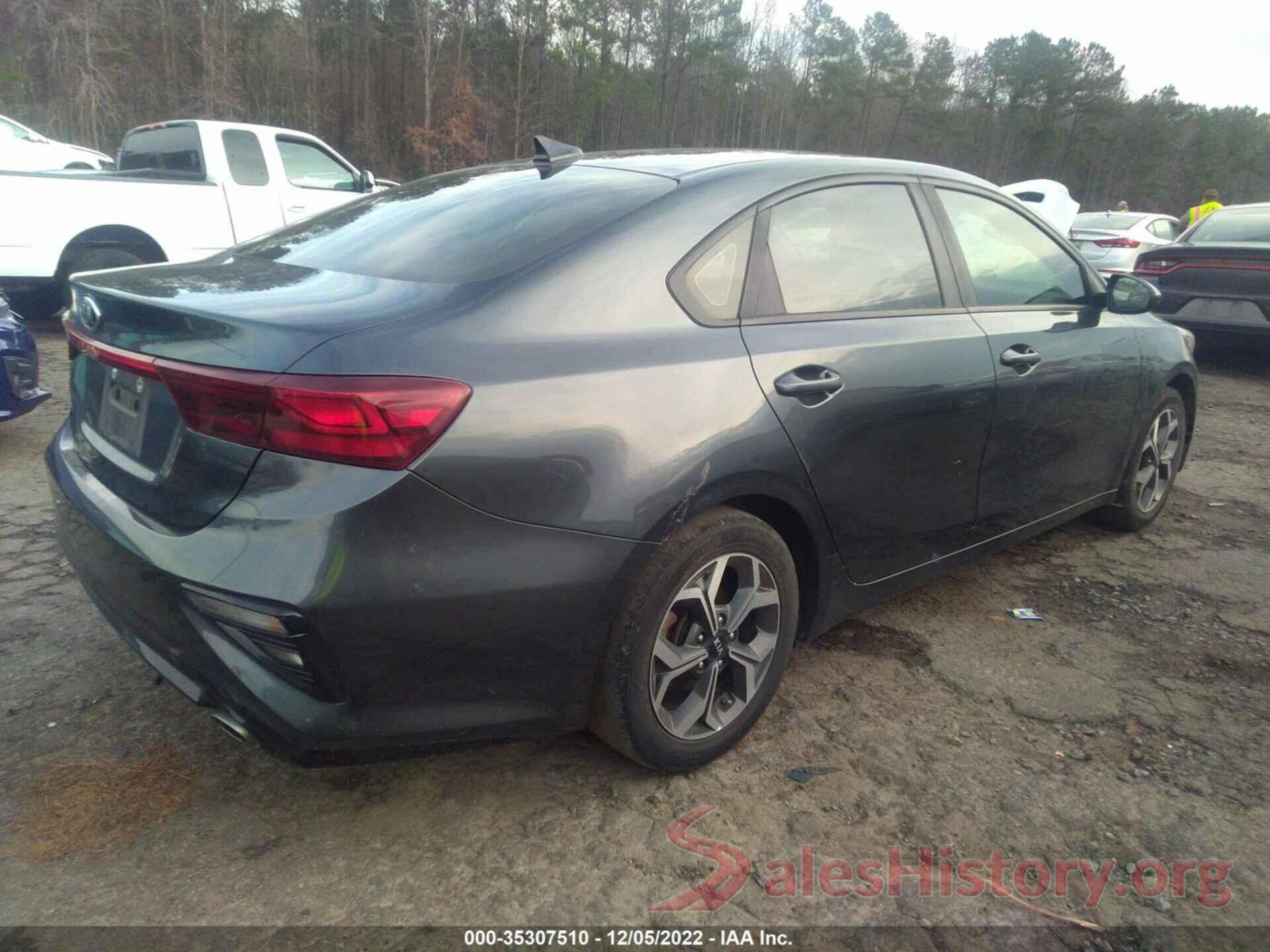 3KPF24AD6KE120148 2019 KIA FORTE