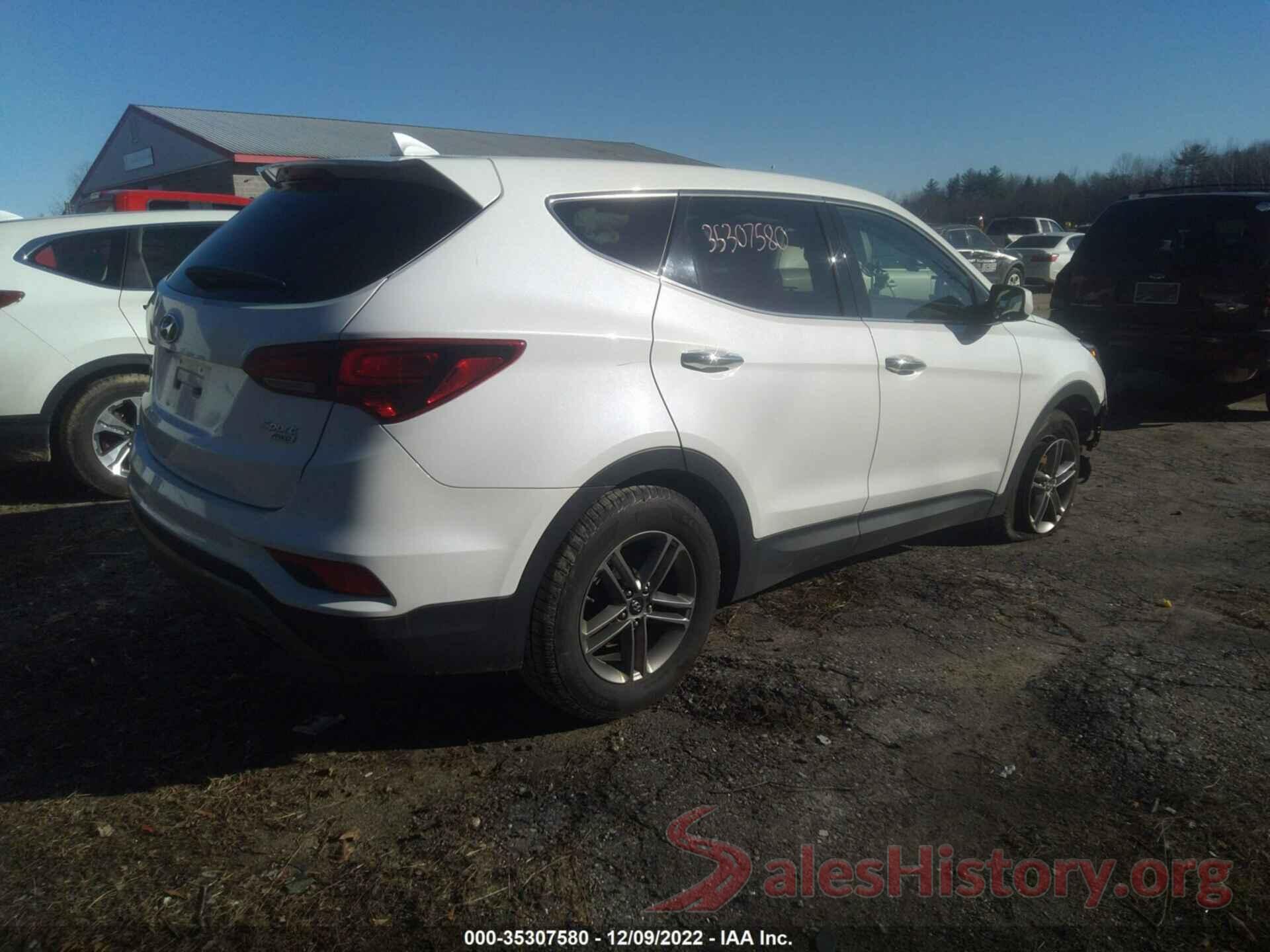 5NMZTDLB7HH004061 2017 HYUNDAI SANTA FE SPORT