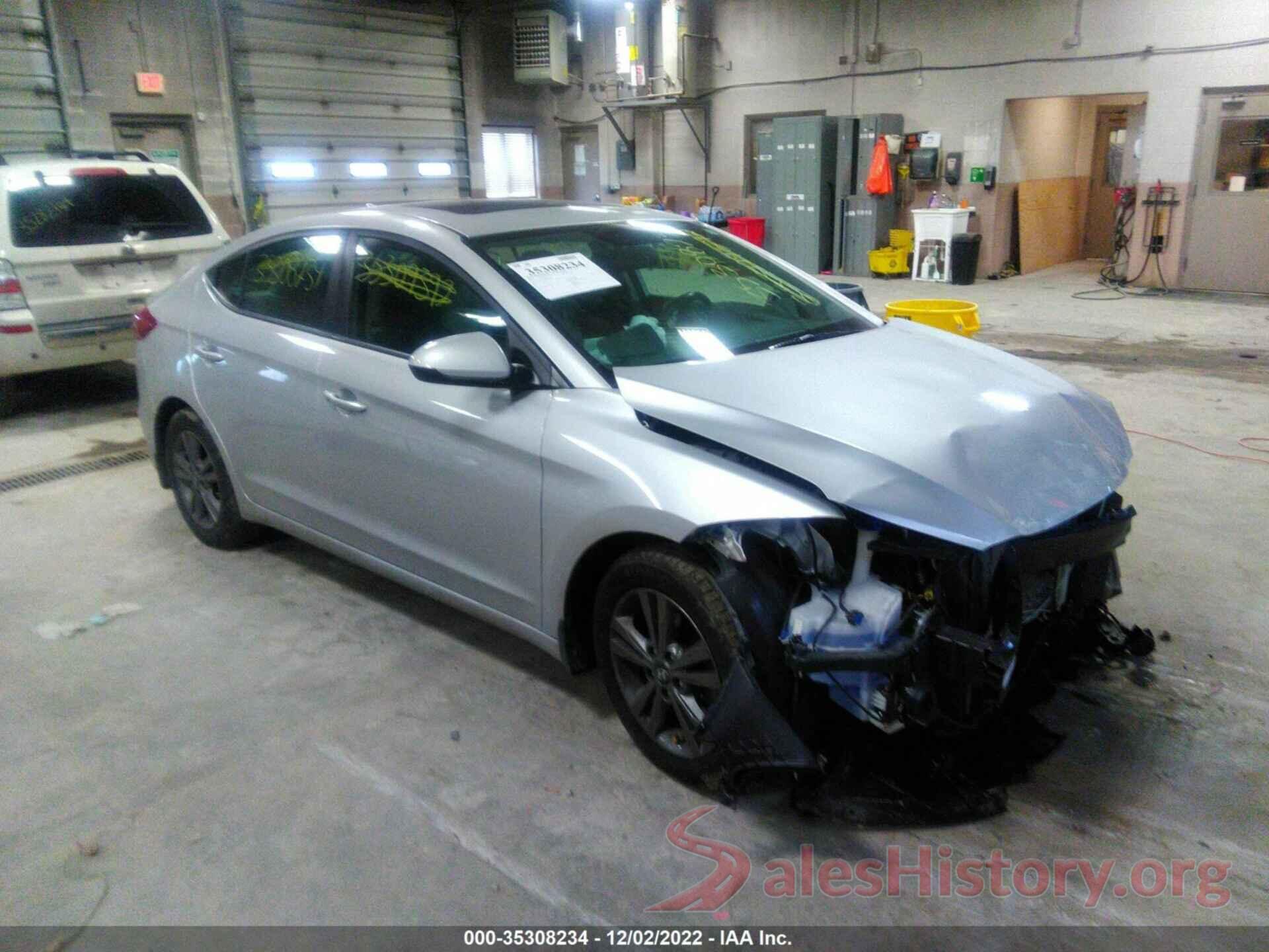 5NPD84LF2JH241189 2018 HYUNDAI ELANTRA