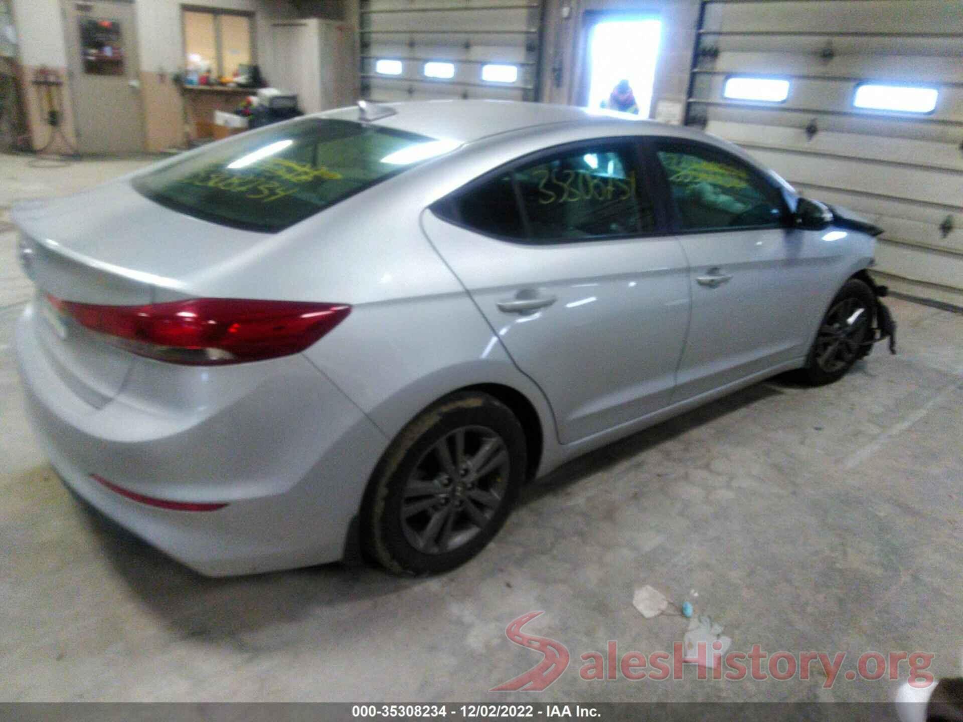 5NPD84LF2JH241189 2018 HYUNDAI ELANTRA