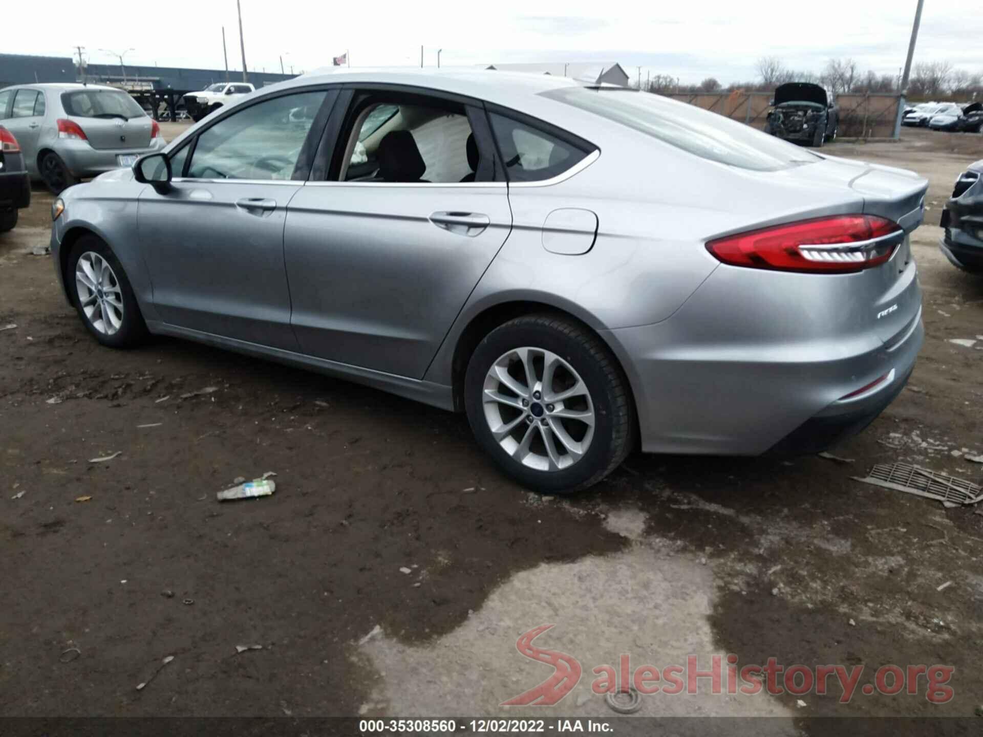 3FA6P0HD6LR186456 2020 FORD FUSION