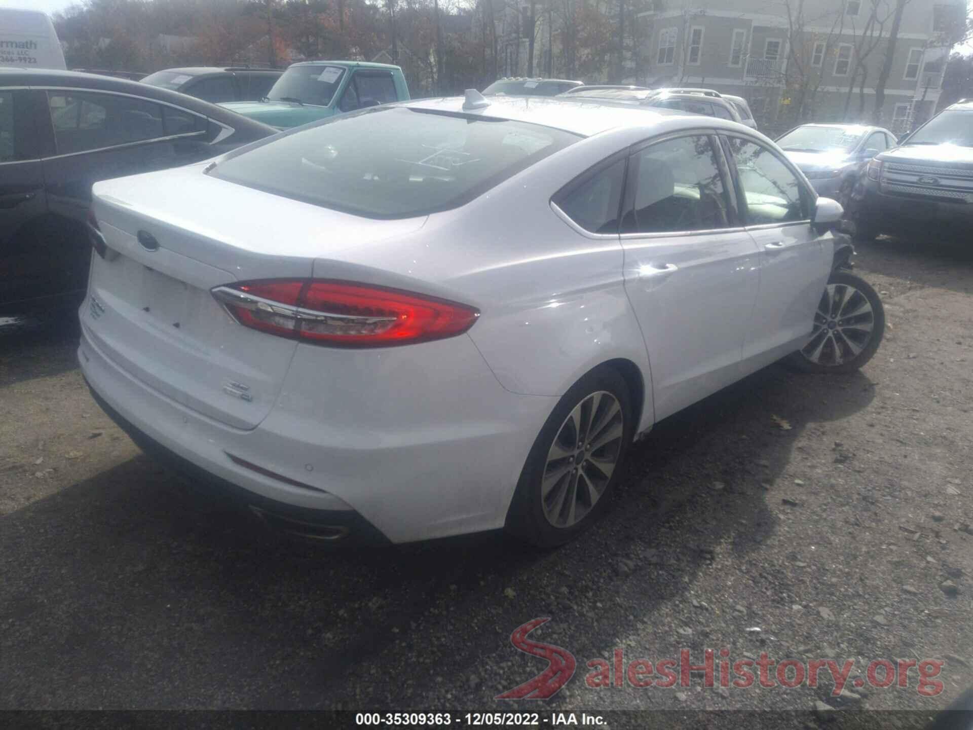 3FA6P0T95KR260936 2019 FORD FUSION