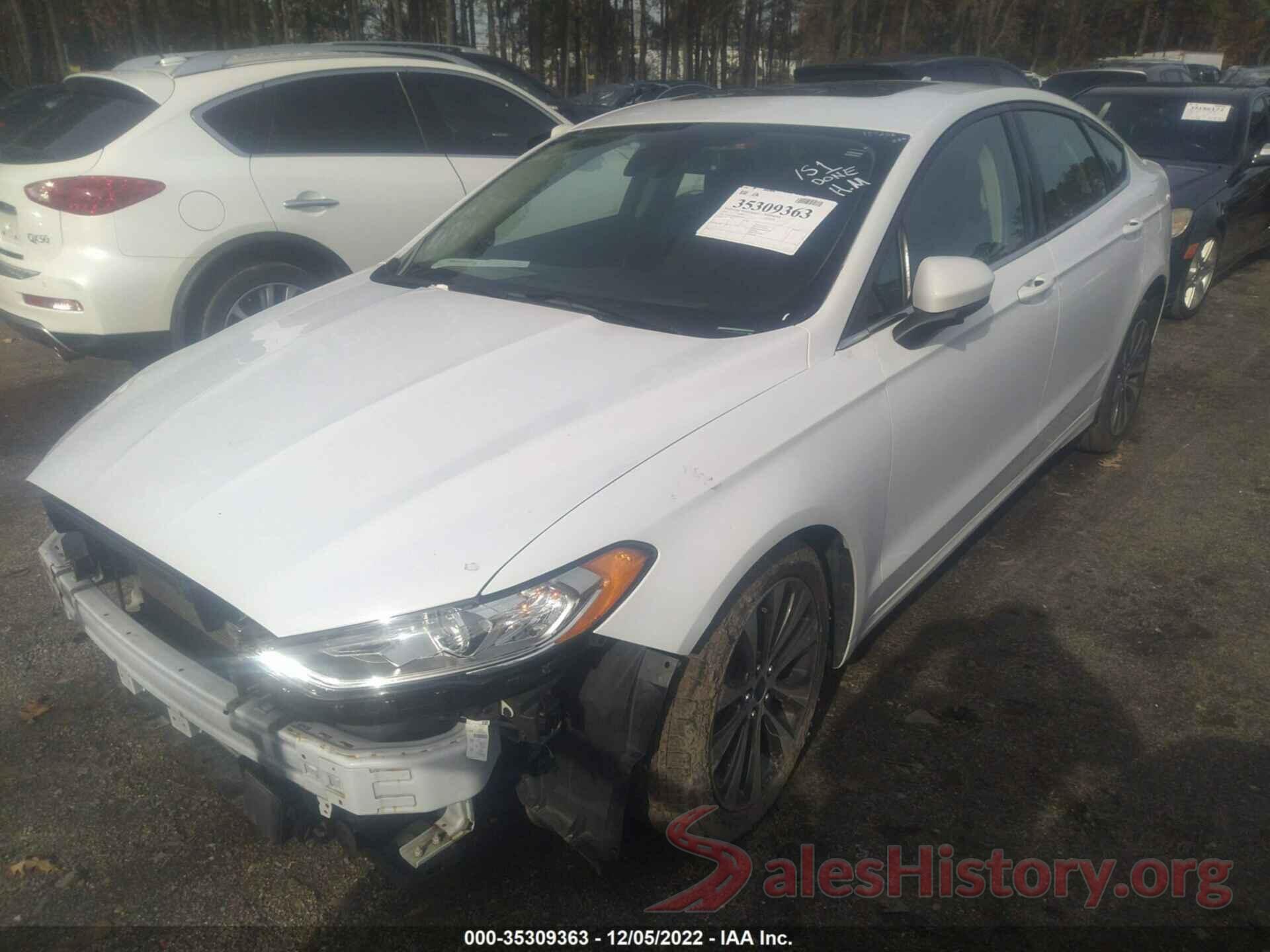 3FA6P0T95KR260936 2019 FORD FUSION