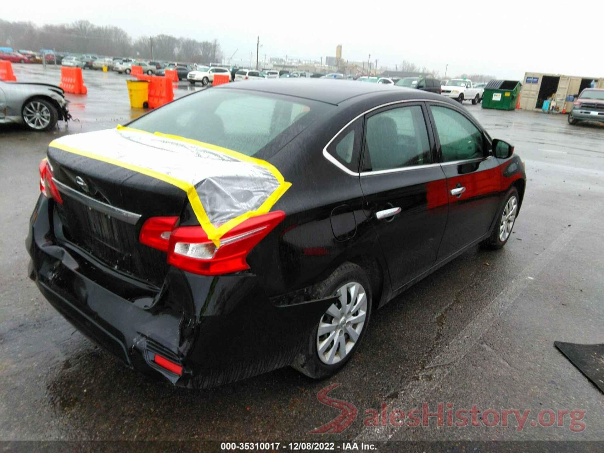 3N1AB7AP6KY261986 2019 NISSAN SENTRA