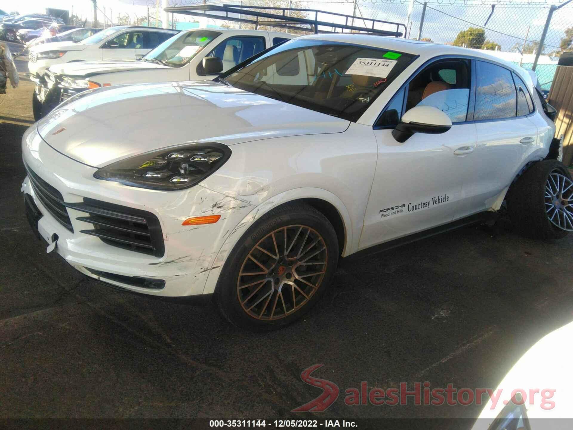 WP1AA2AY4NDA06917 2022 PORSCHE CAYENNE