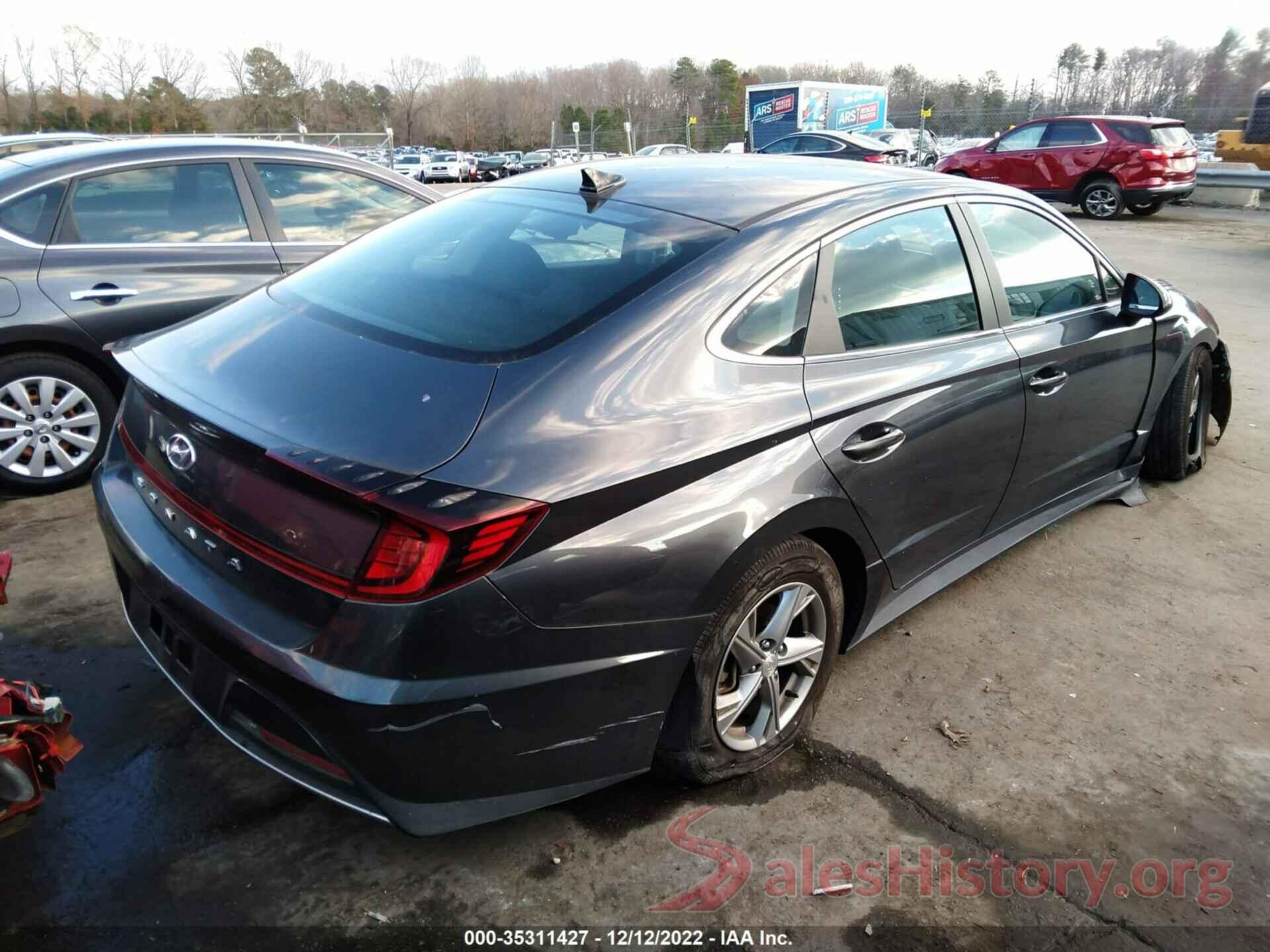 5NPEG4JA2LH018393 2020 HYUNDAI SONATA