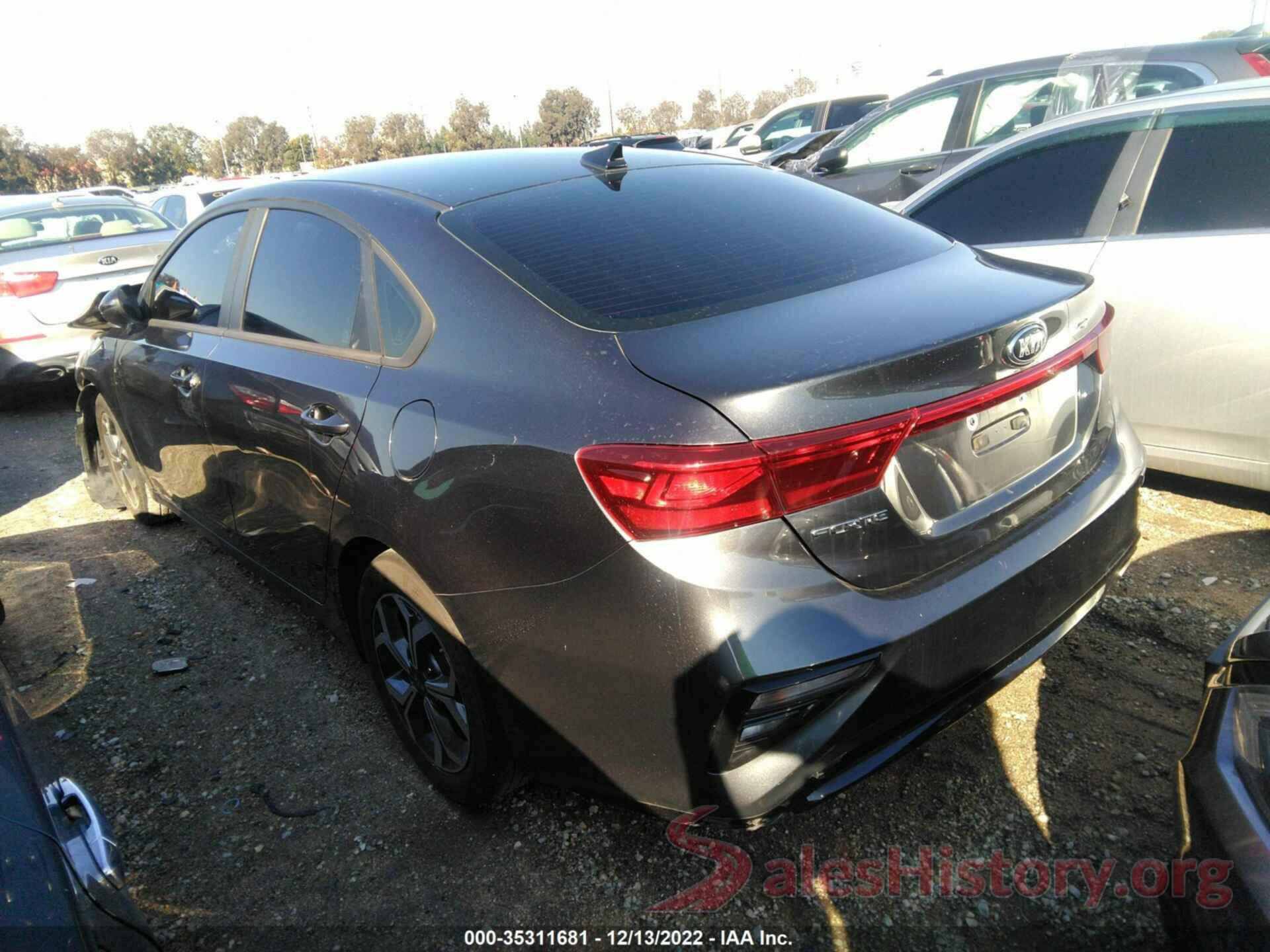 3KPF24AD3KE121290 2019 KIA FORTE