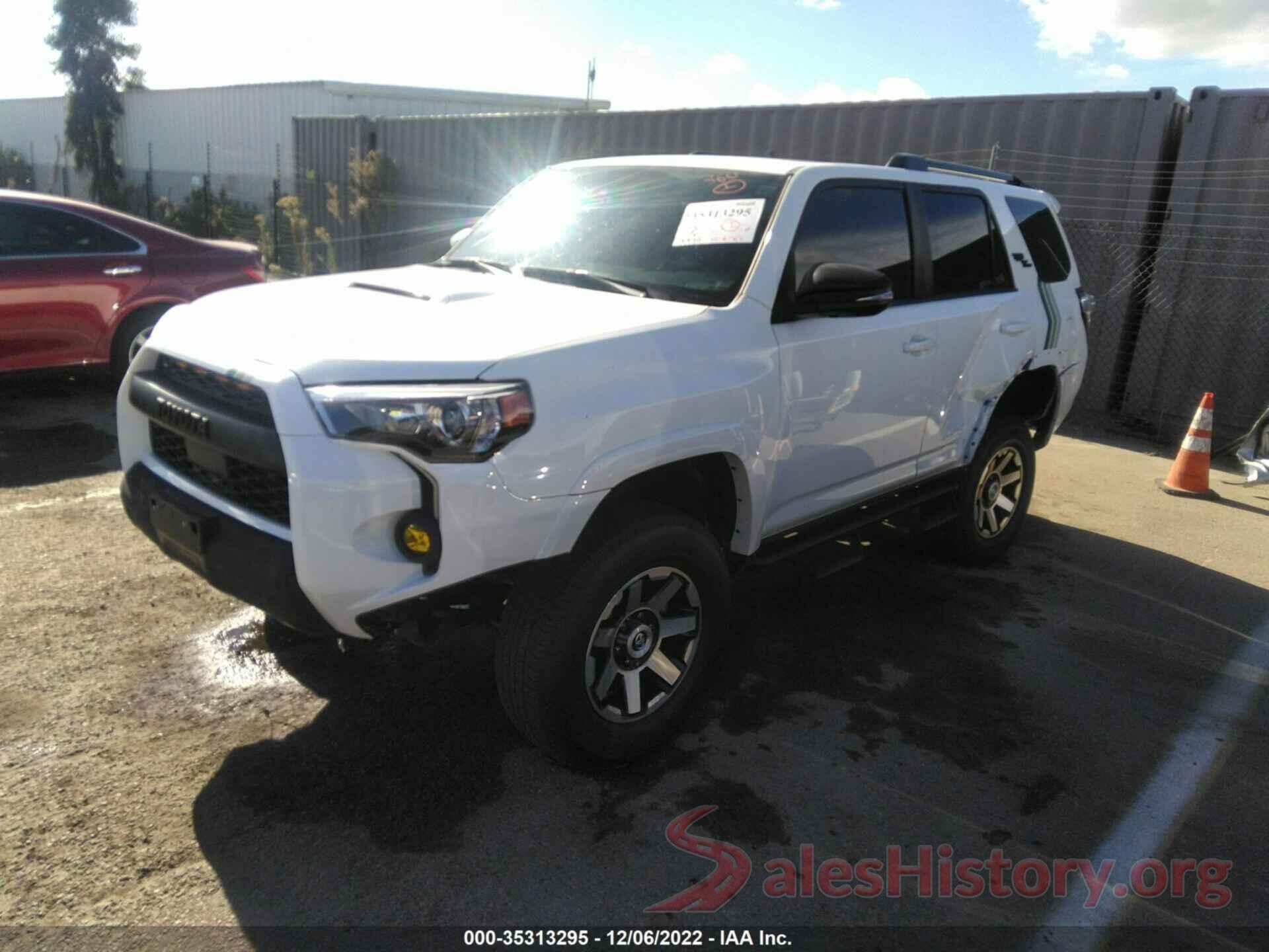 JTERU5JR0M5962051 2021 TOYOTA 4RUNNER