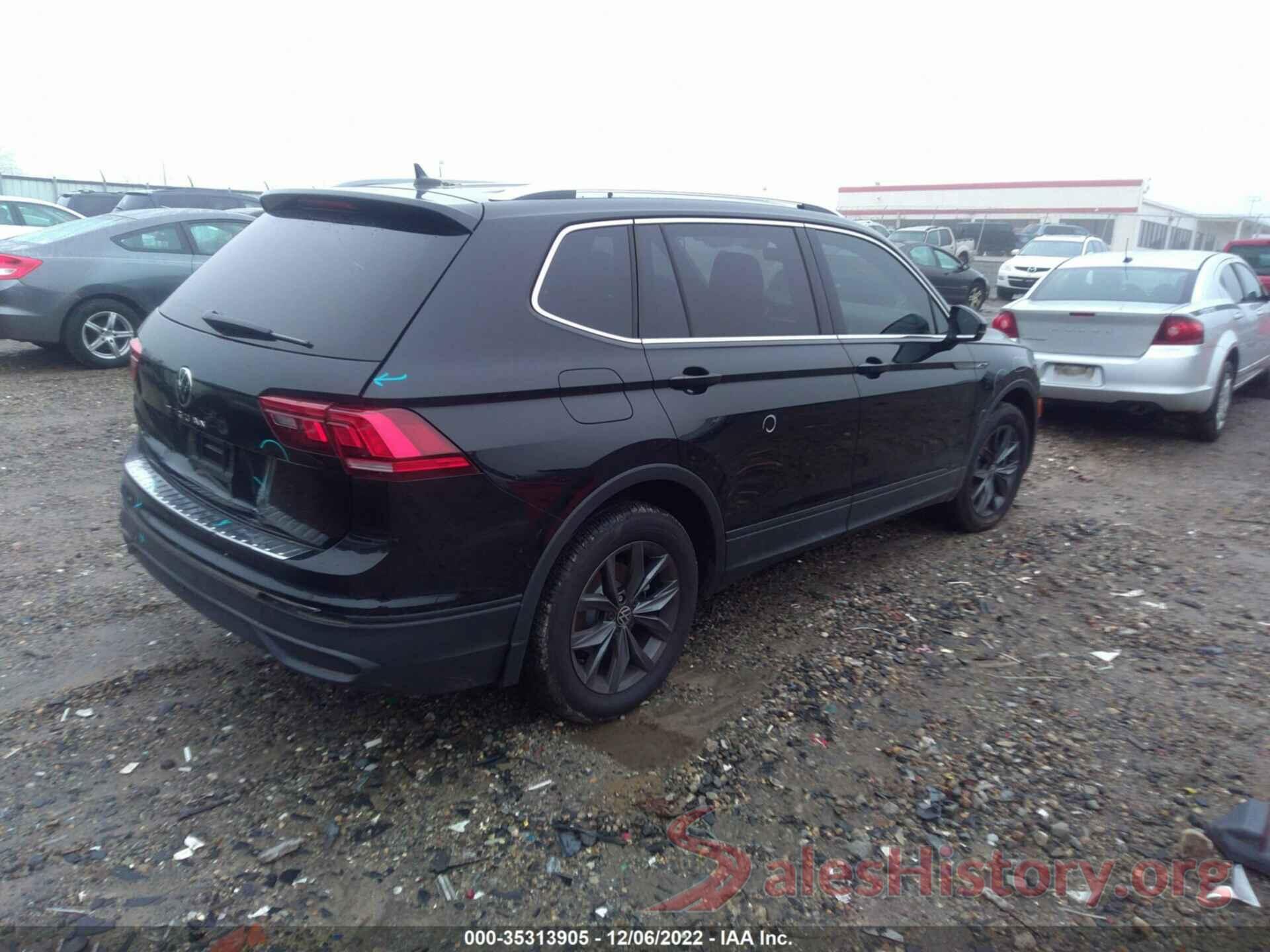 3VV3B7AX3NM115208 2022 VOLKSWAGEN TIGUAN