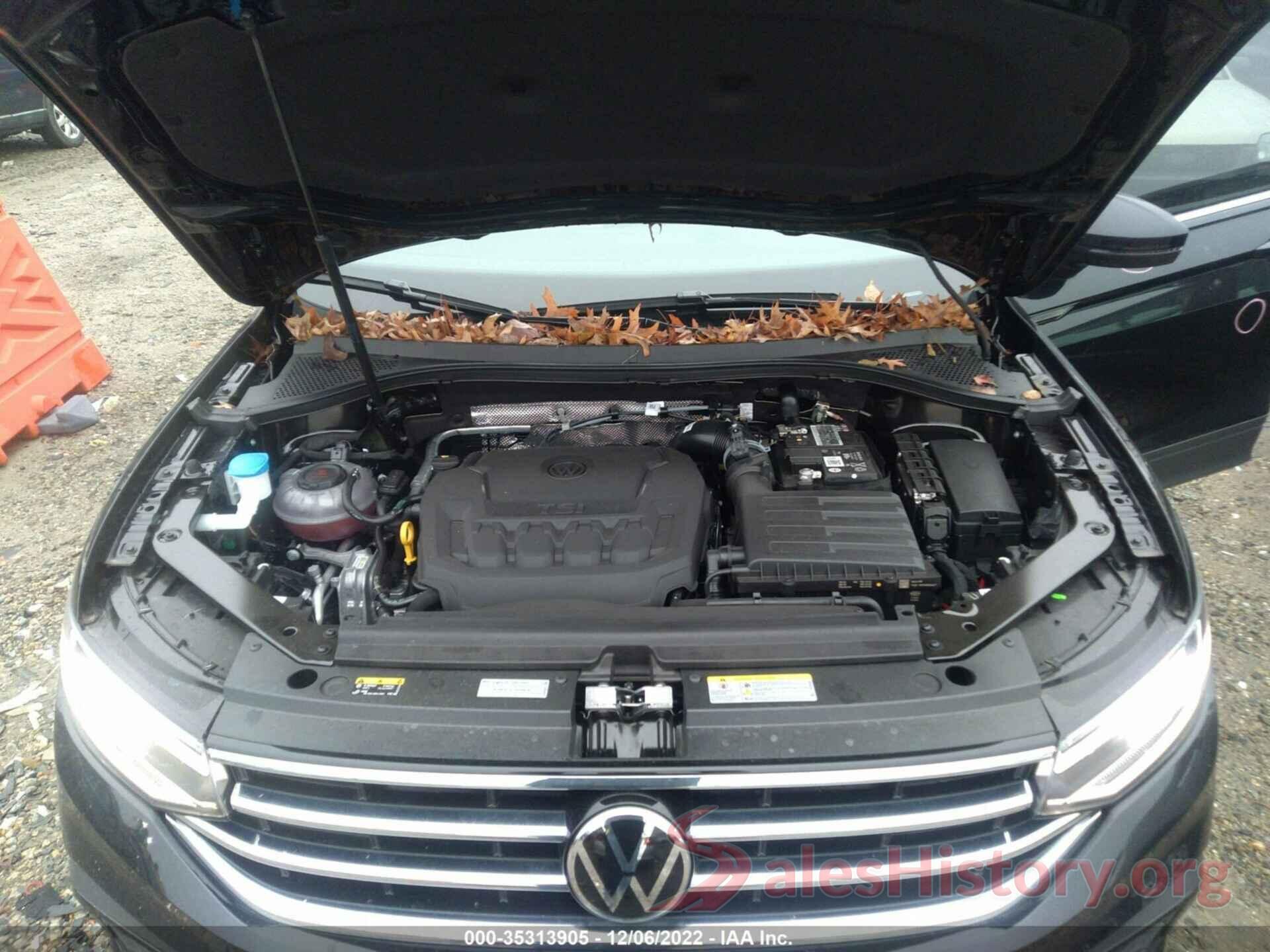 3VV3B7AX3NM115208 2022 VOLKSWAGEN TIGUAN