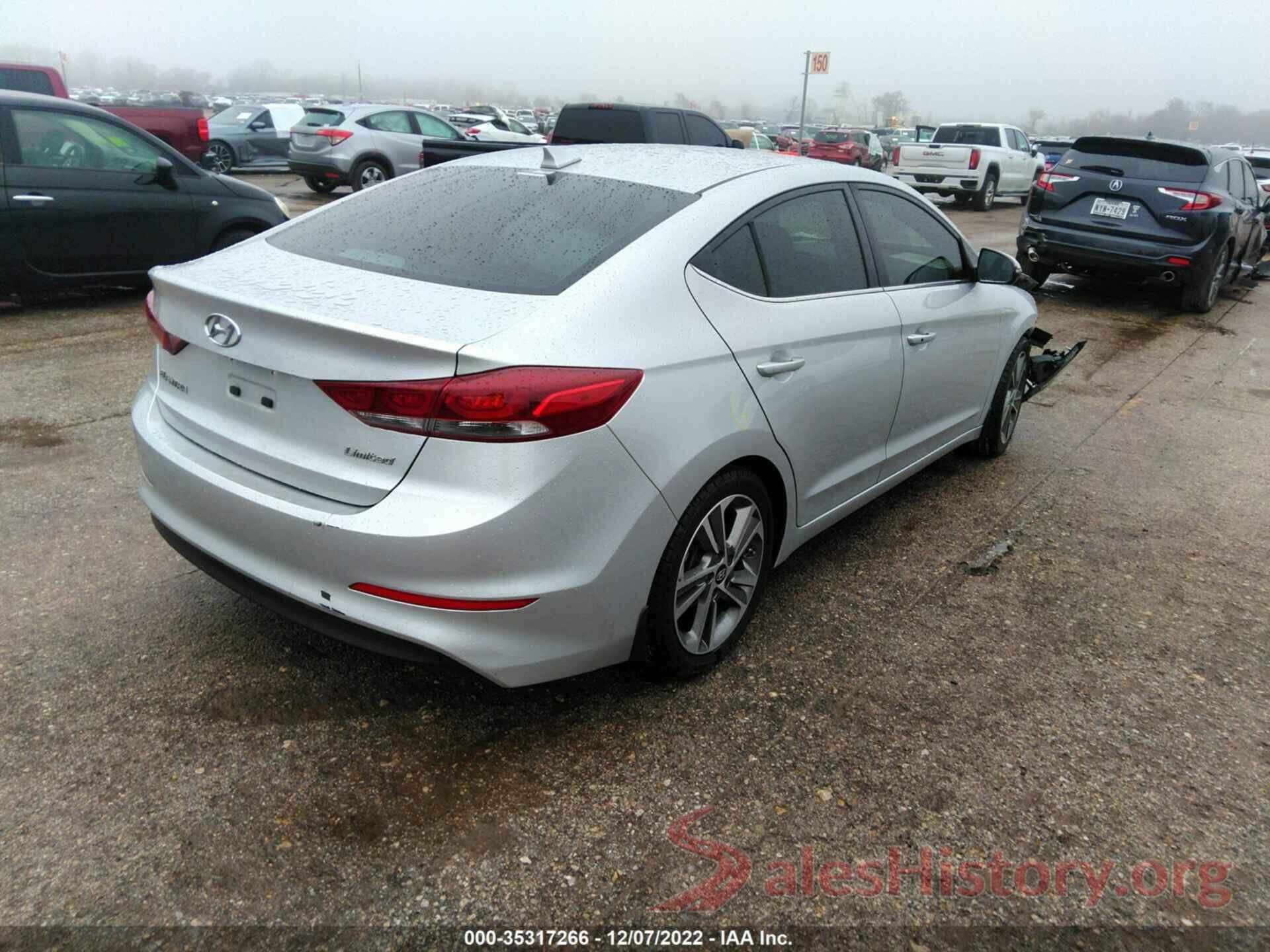 5NPD84LF0JH271033 2018 HYUNDAI ELANTRA