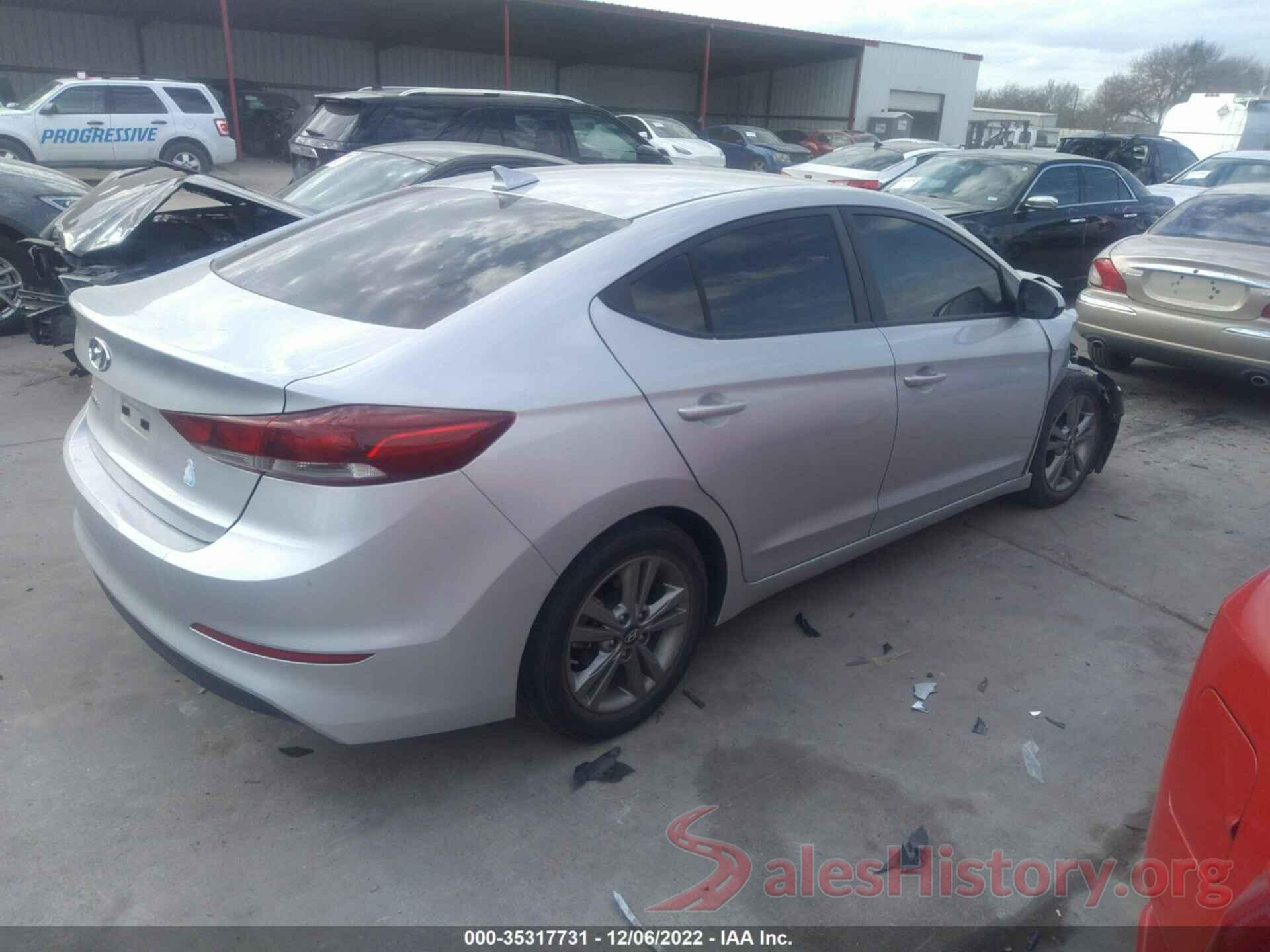 KMHD84LF5JU646075 2018 HYUNDAI ELANTRA