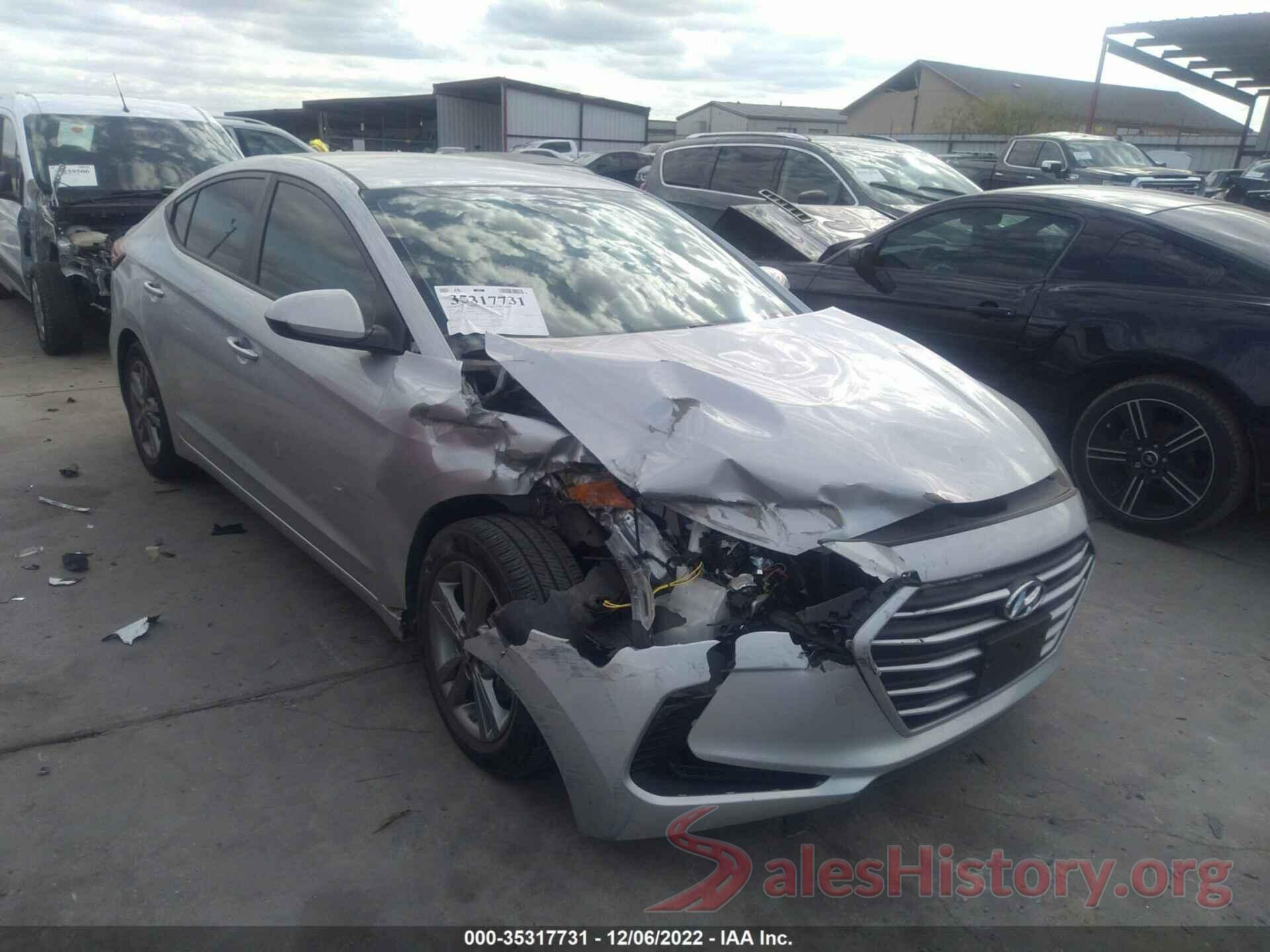 KMHD84LF5JU646075 2018 HYUNDAI ELANTRA