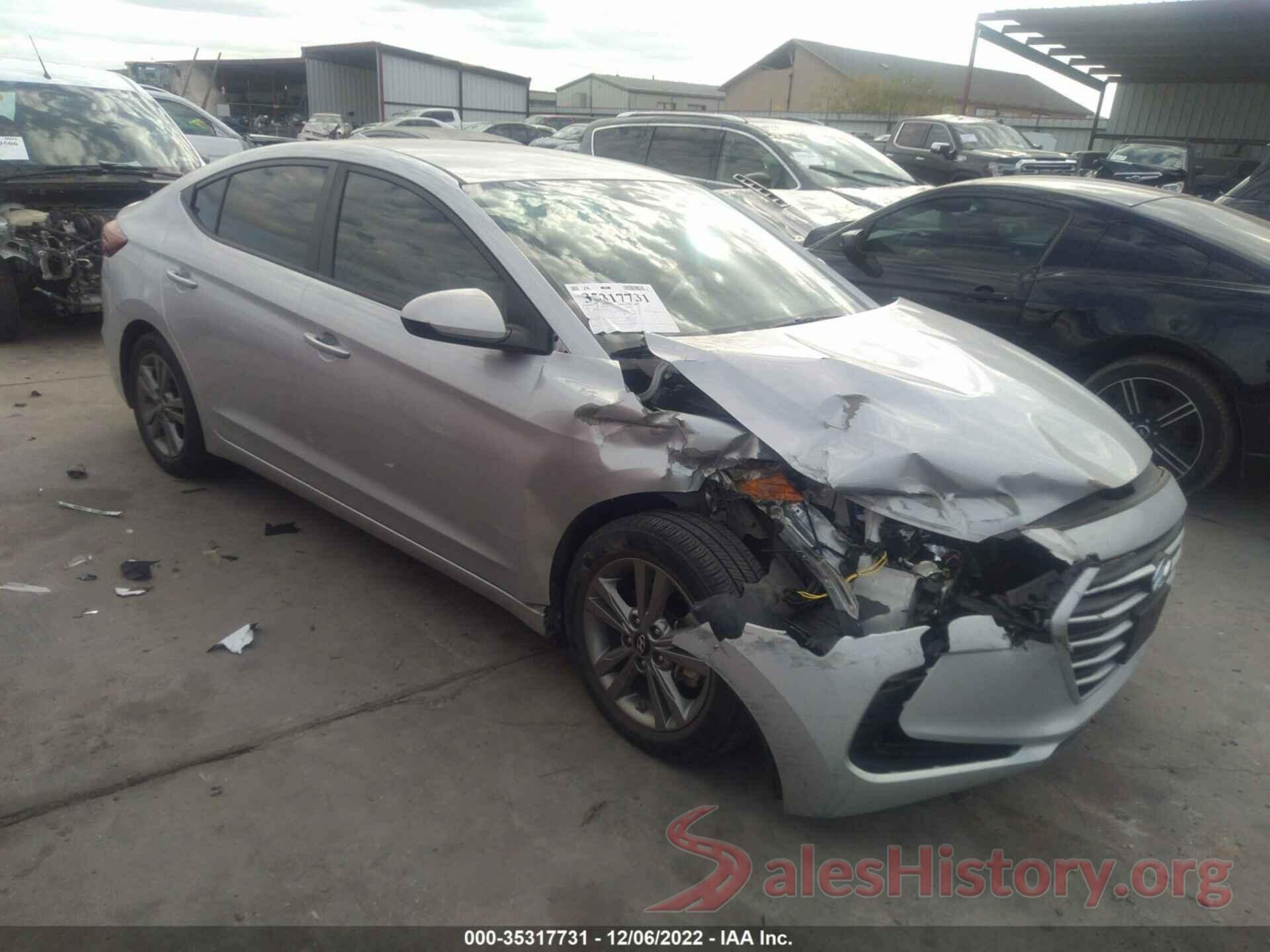 KMHD84LF5JU646075 2018 HYUNDAI ELANTRA