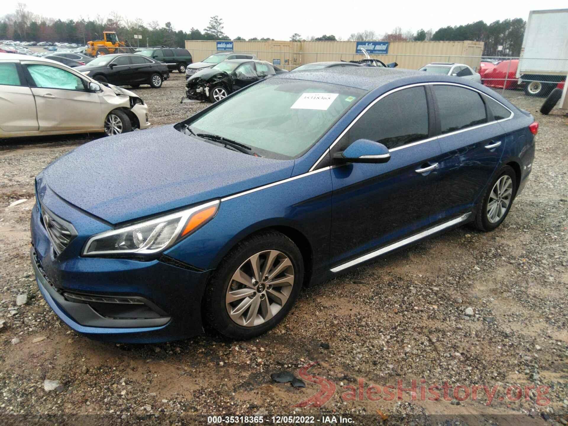 5NPE34AF7HH563164 2017 HYUNDAI SONATA