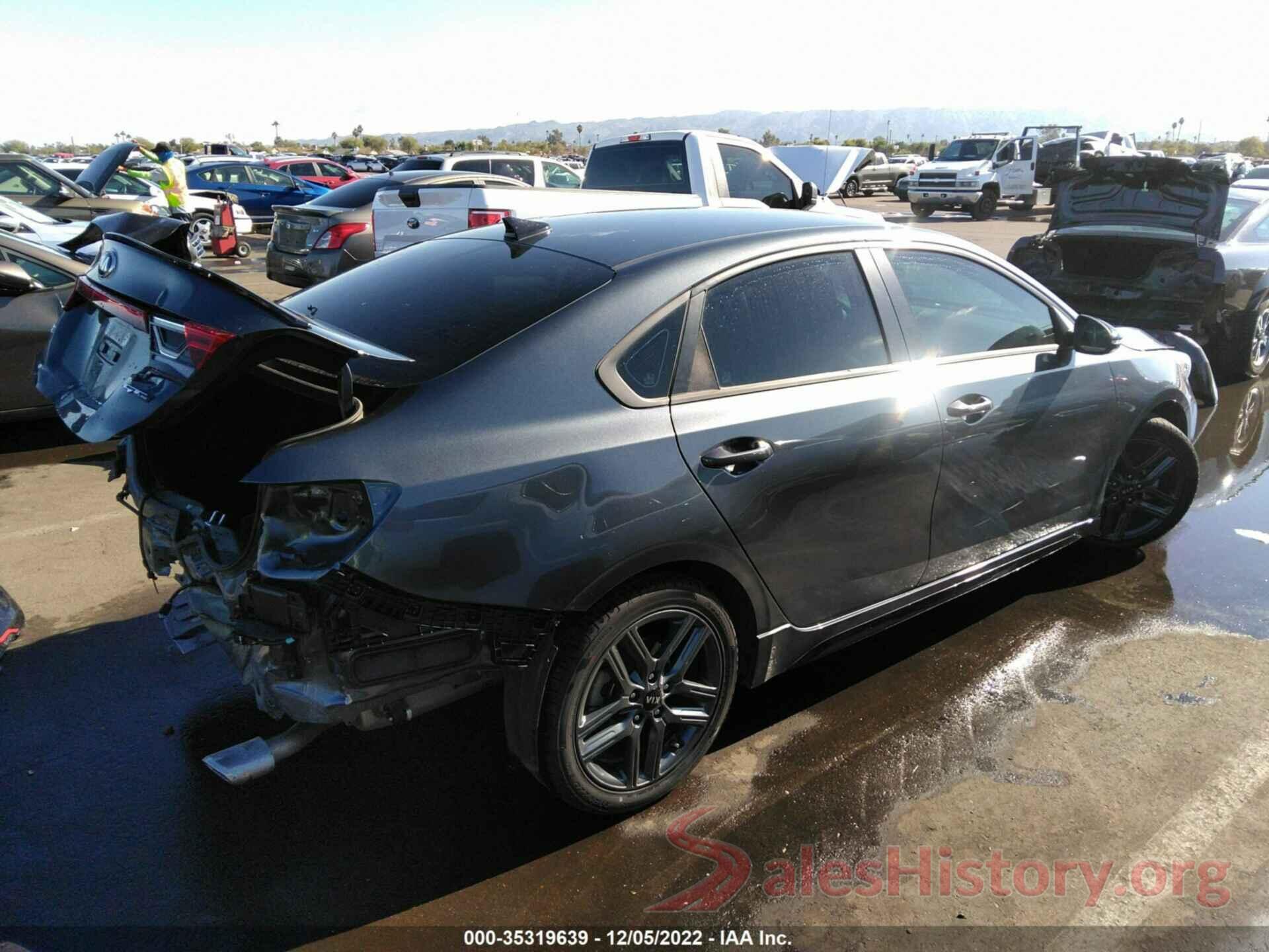 3KPF34AD1LE166422 2020 KIA FORTE