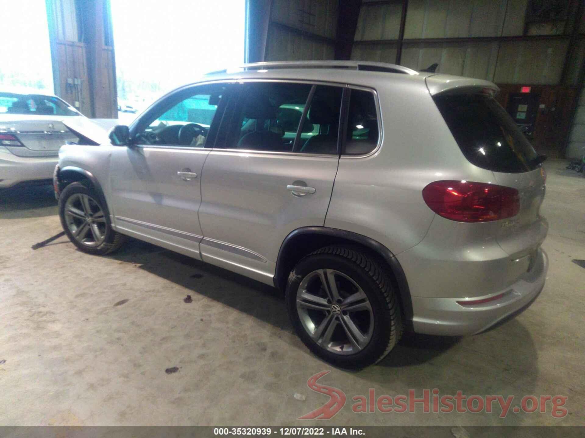 WVGUV7AX0HW508853 2017 VOLKSWAGEN TIGUAN