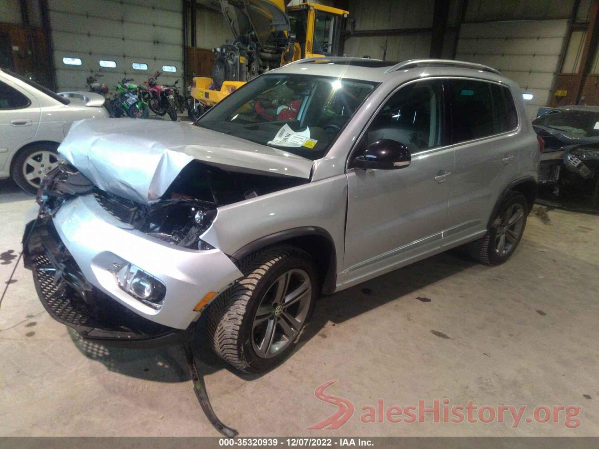 WVGUV7AX0HW508853 2017 VOLKSWAGEN TIGUAN