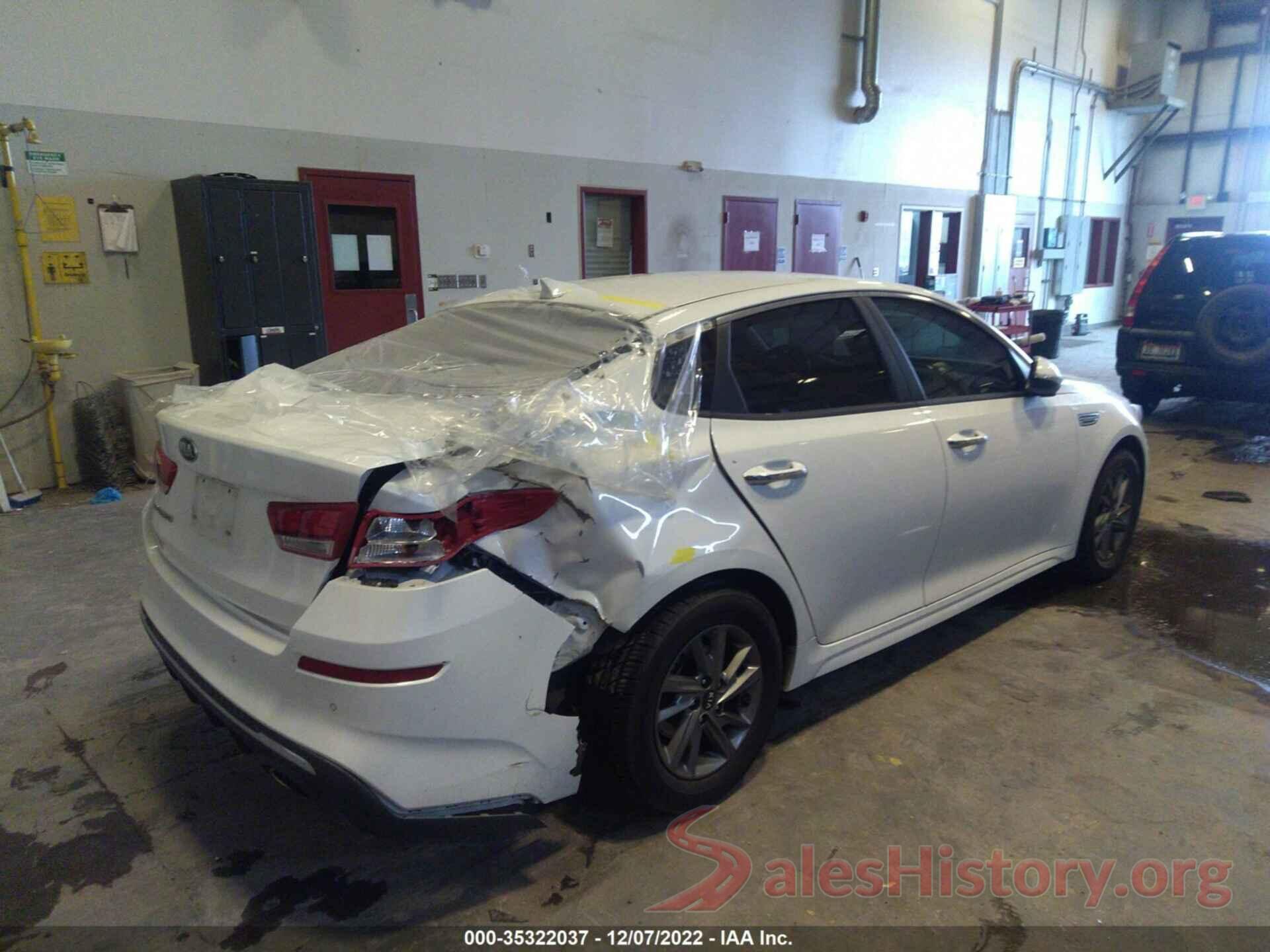 5XXGT4L33KG322362 2019 KIA OPTIMA