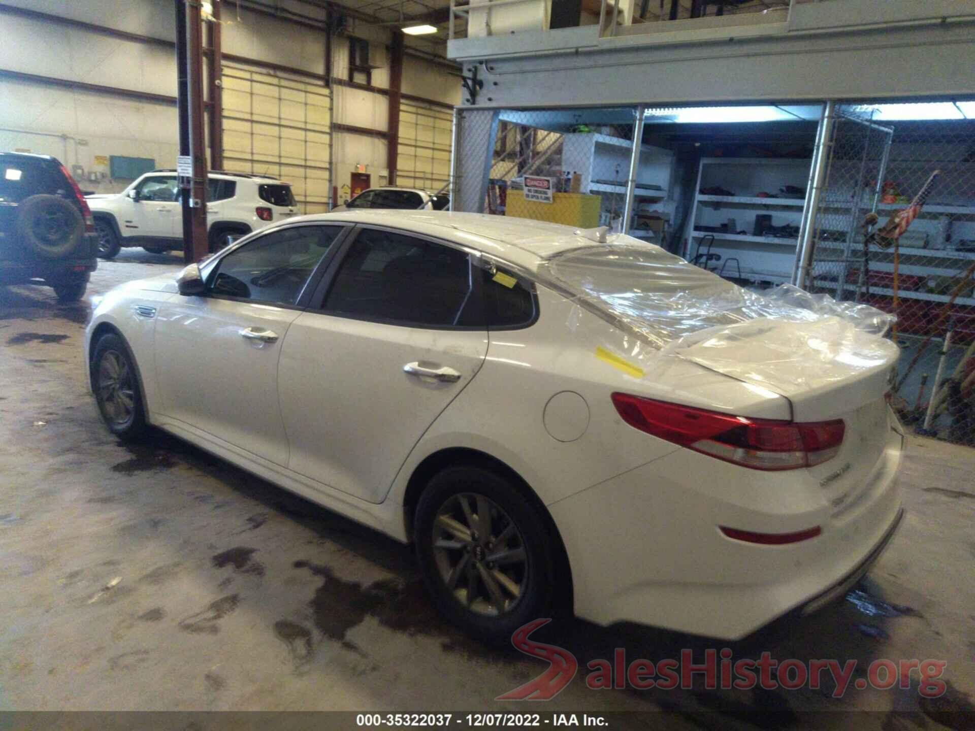 5XXGT4L33KG322362 2019 KIA OPTIMA