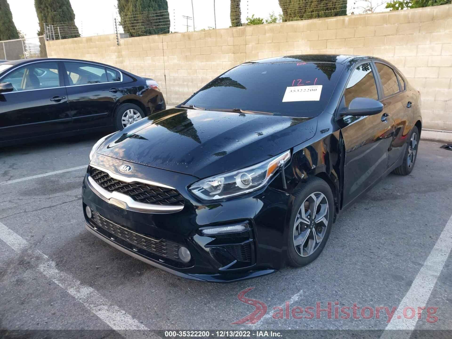 3KPF24AD1LE242479 2020 KIA FORTE