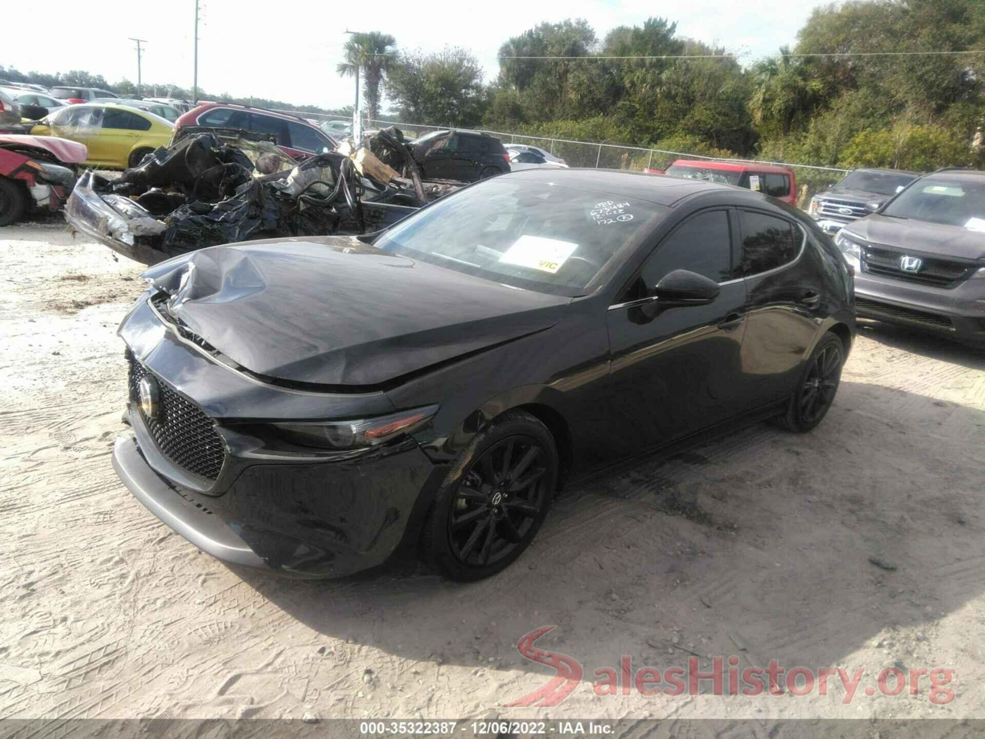 JM1BPAML7N1513522 2022 MAZDA MAZDA3 HATCHBACK