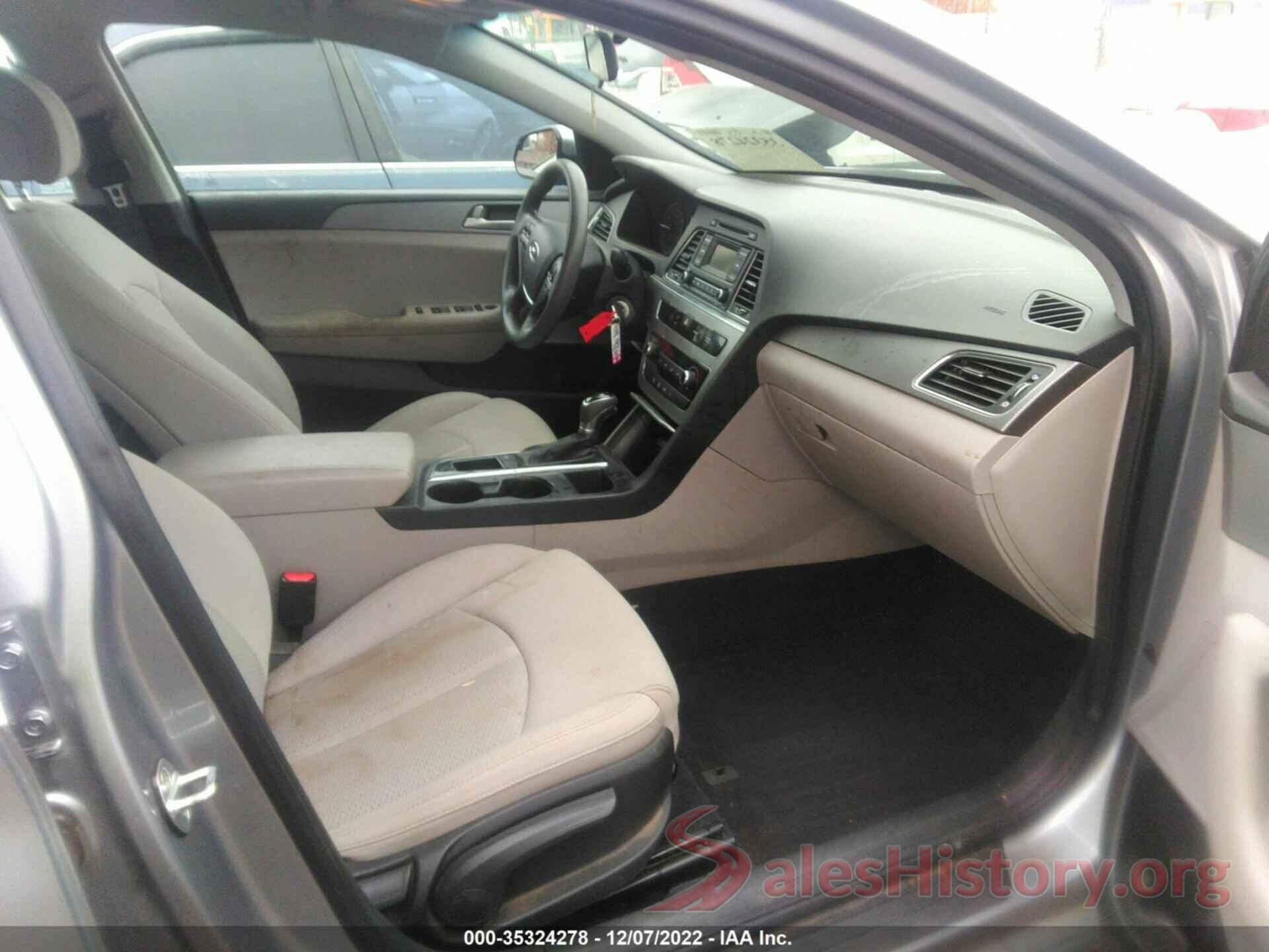 5NPE24AF0HH575577 2017 HYUNDAI SONATA