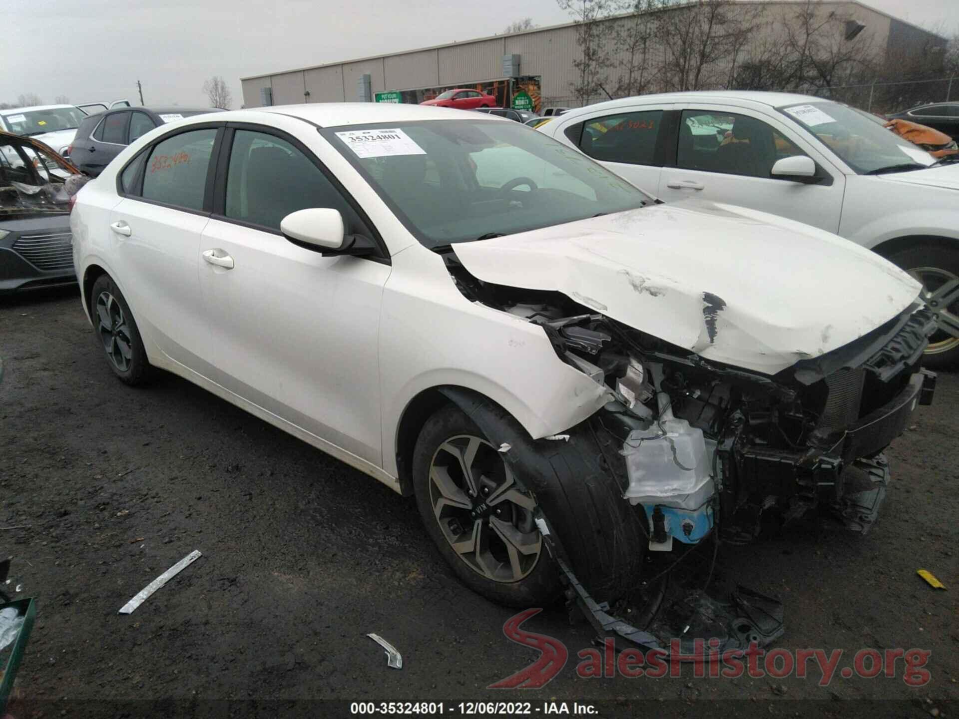 3KPF24AD0LE212731 2020 KIA FORTE