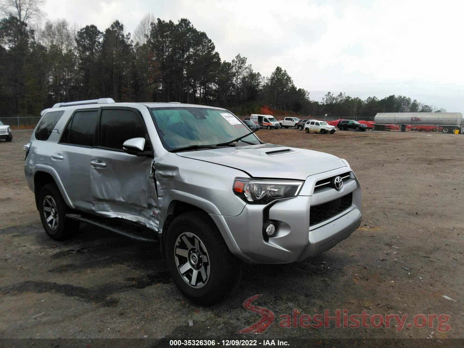 JTEBU5JR5L5789207 2020 TOYOTA 4RUNNER