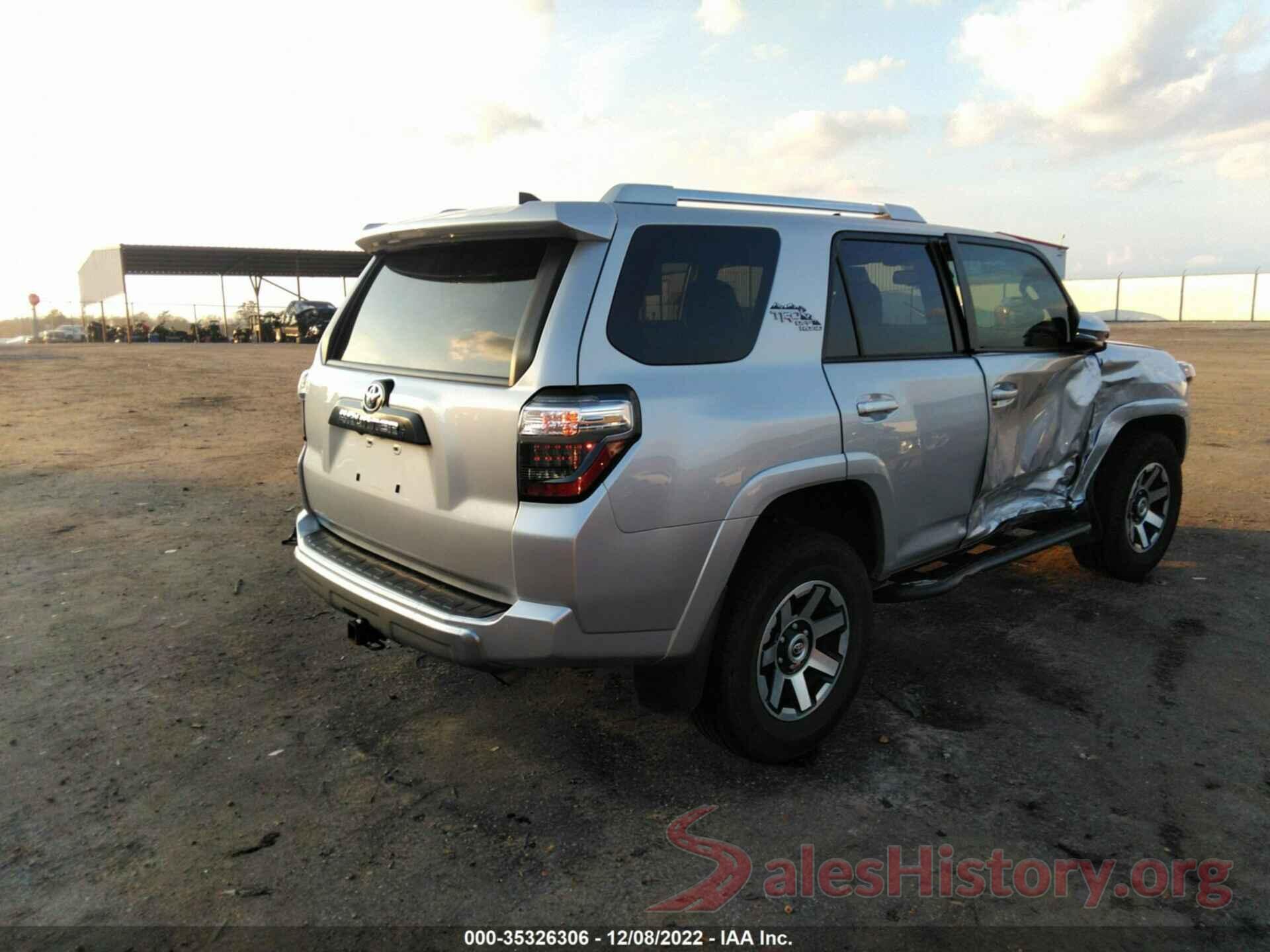 JTEBU5JR5L5789207 2020 TOYOTA 4RUNNER