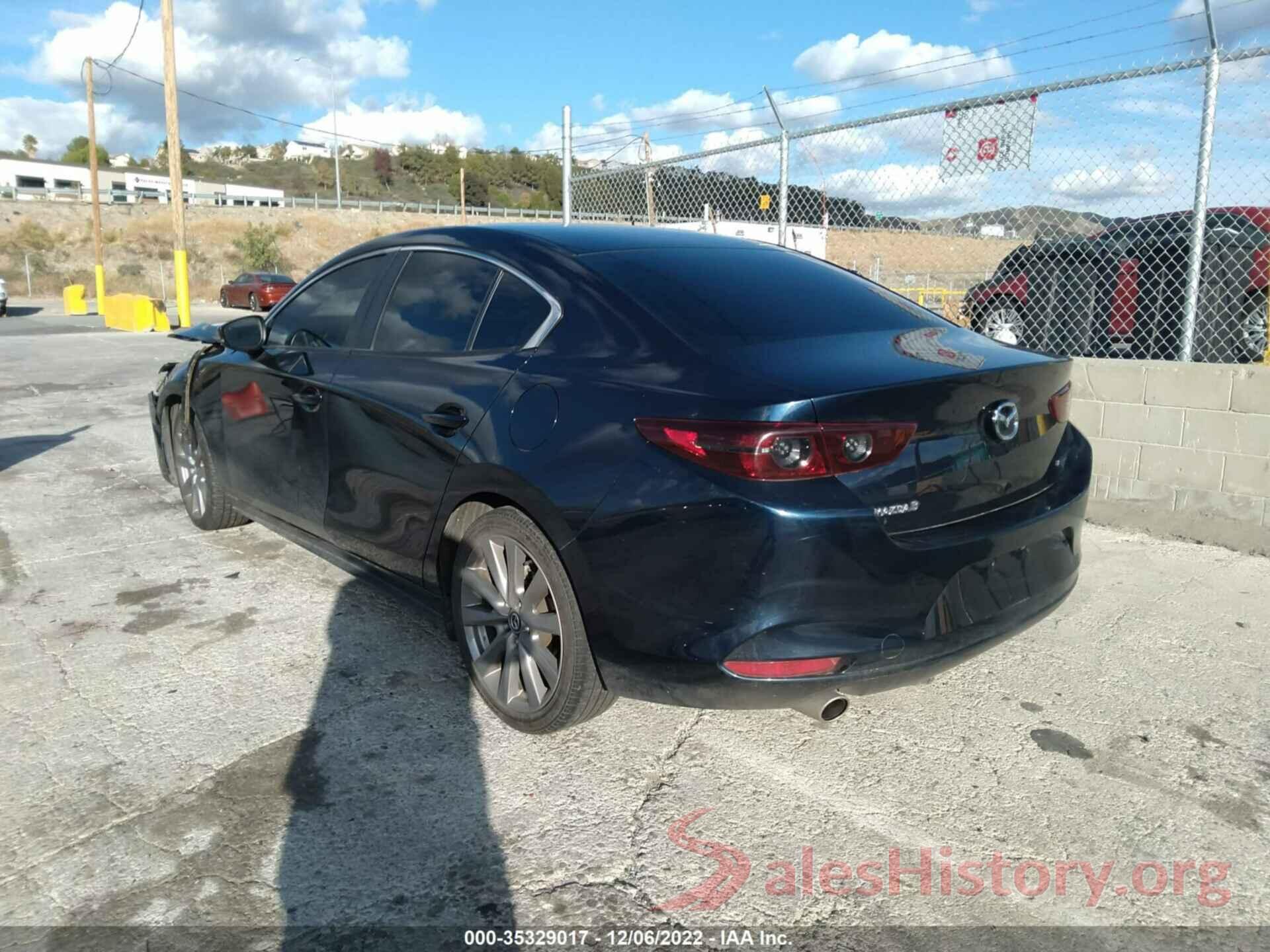 3MZBPAAL8KM111637 2019 MAZDA MAZDA3 SEDAN