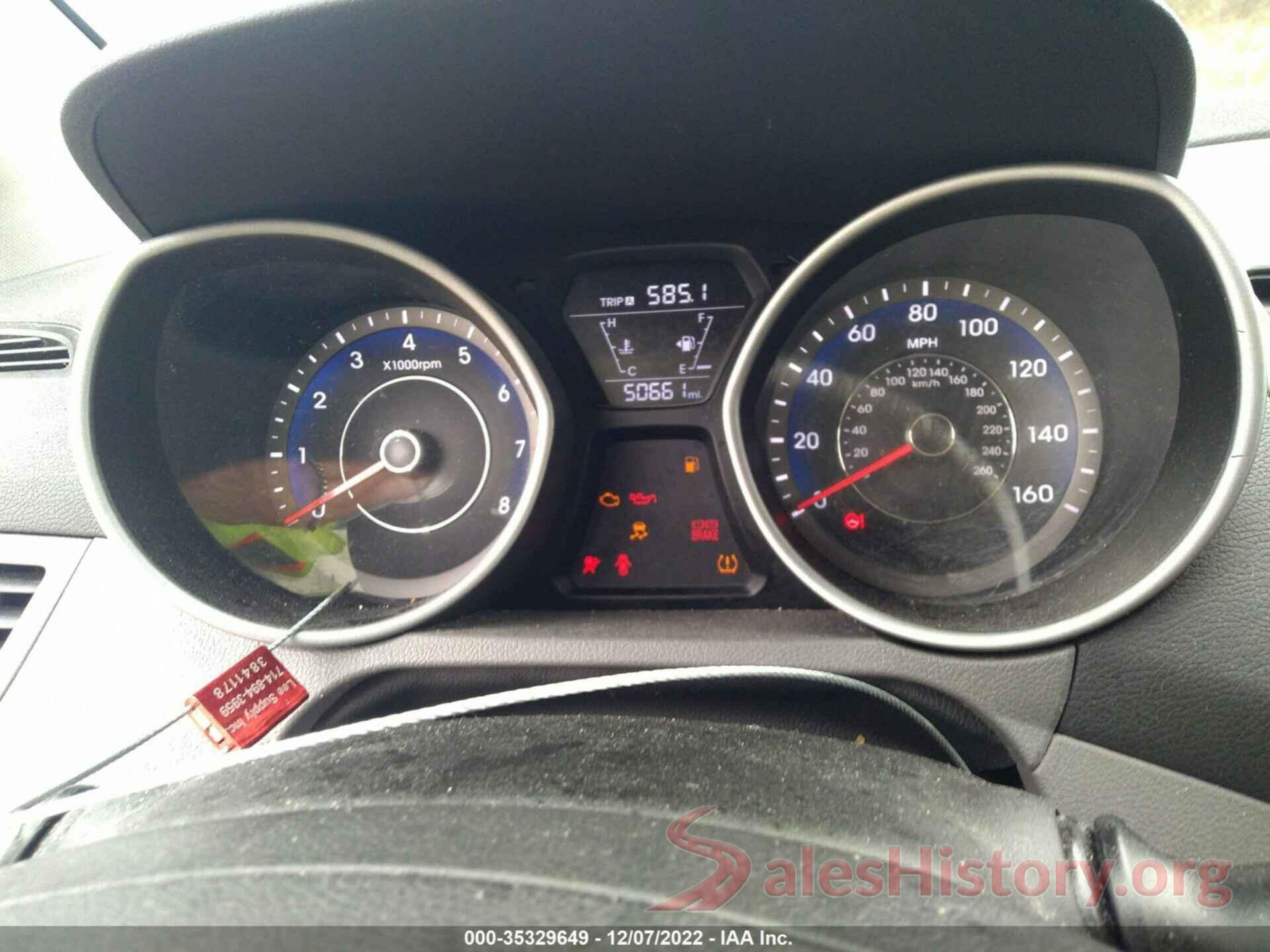 KMHDH4AE9GU480839 2016 HYUNDAI ELANTRA