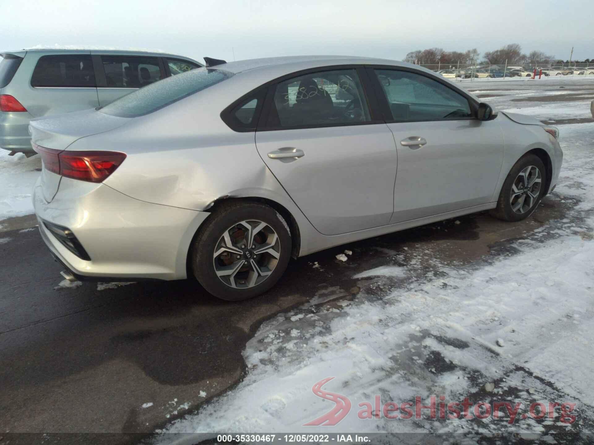 3KPF24AD0LE143295 2020 KIA FORTE