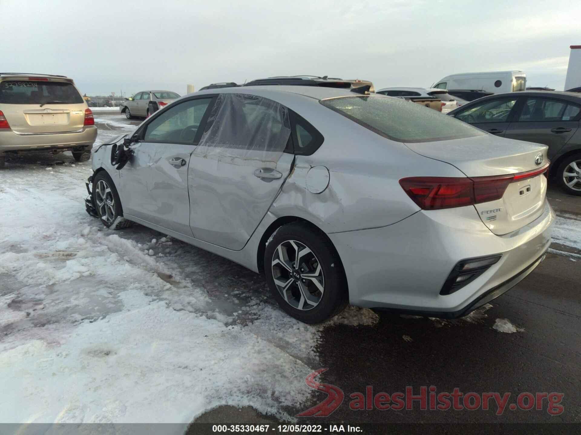 3KPF24AD0LE143295 2020 KIA FORTE