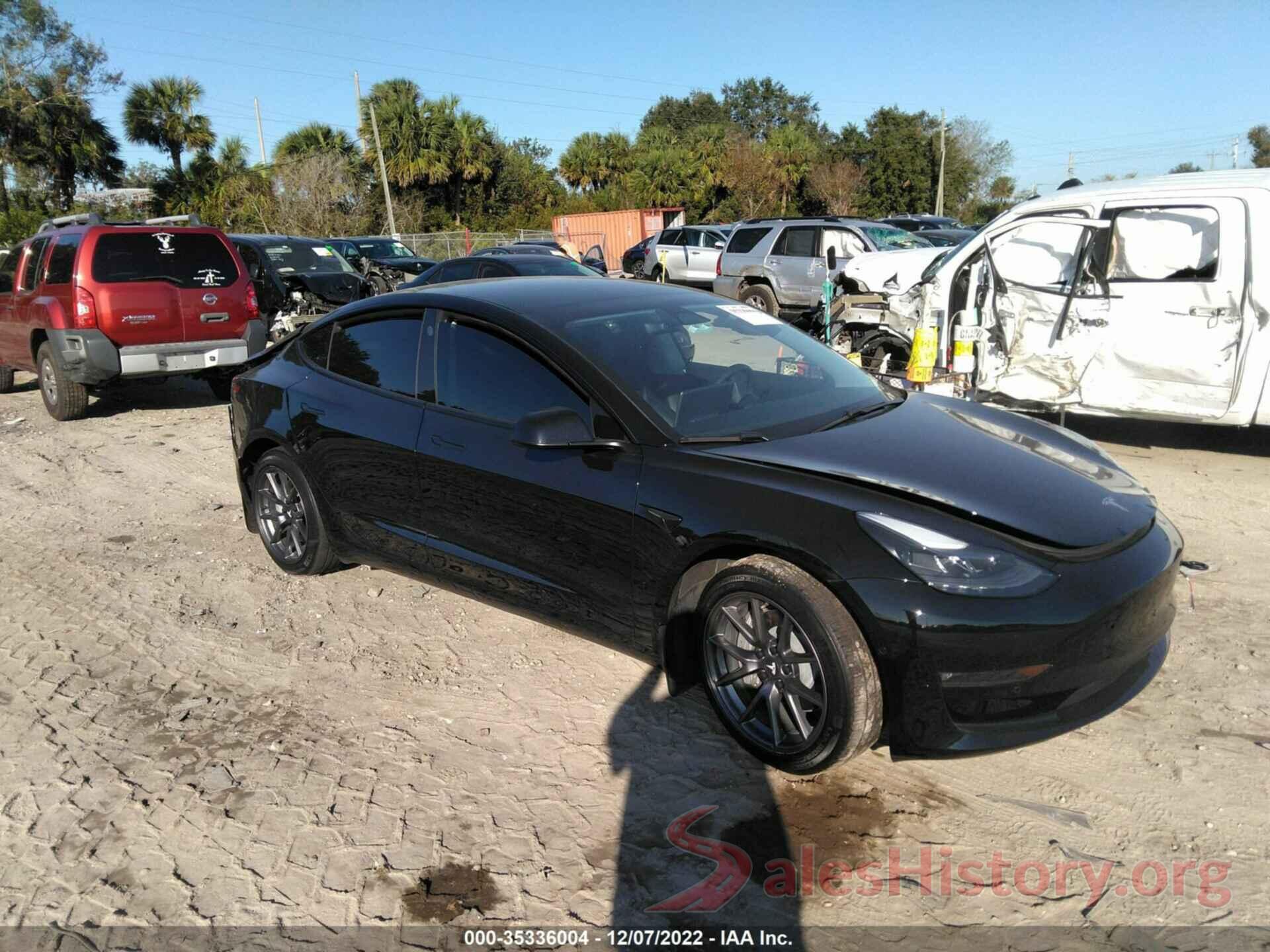 5YJ3E1EB6MF915599 2021 TESLA MODEL 3