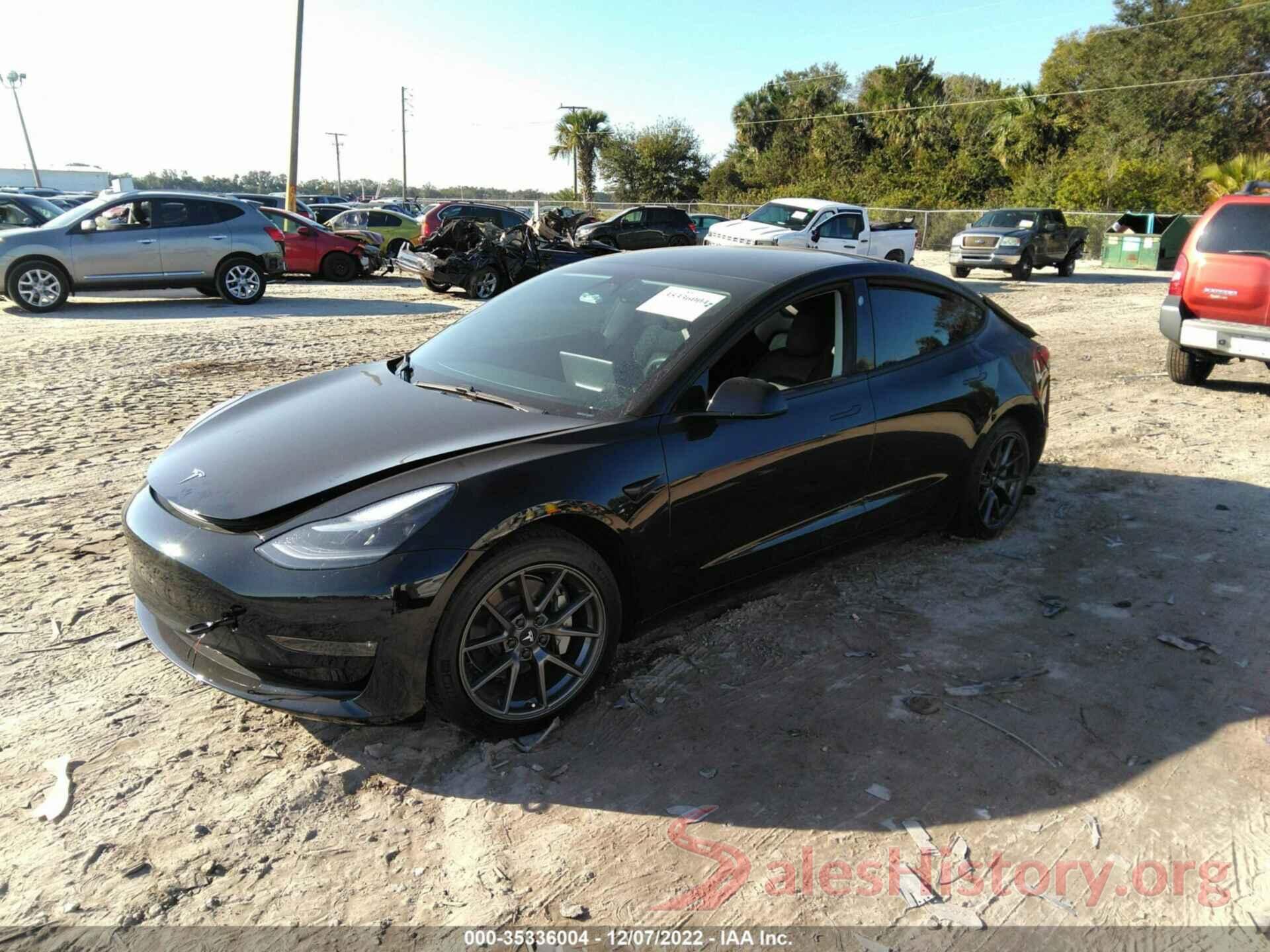 5YJ3E1EB6MF915599 2021 TESLA MODEL 3