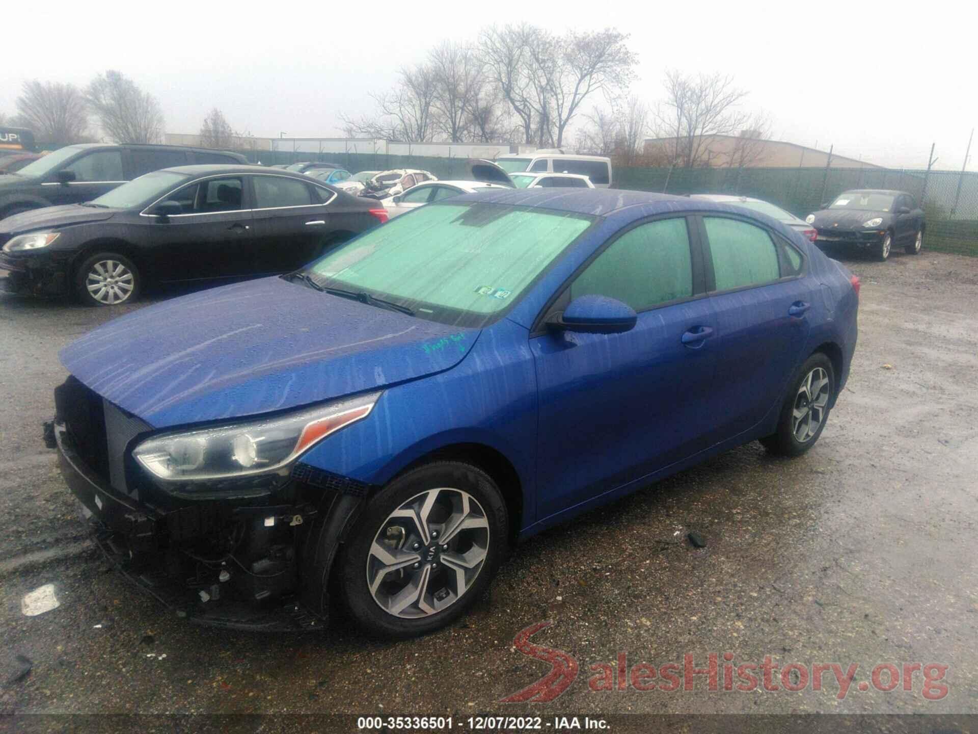 3KPF24AD5LE253615 2020 KIA FORTE