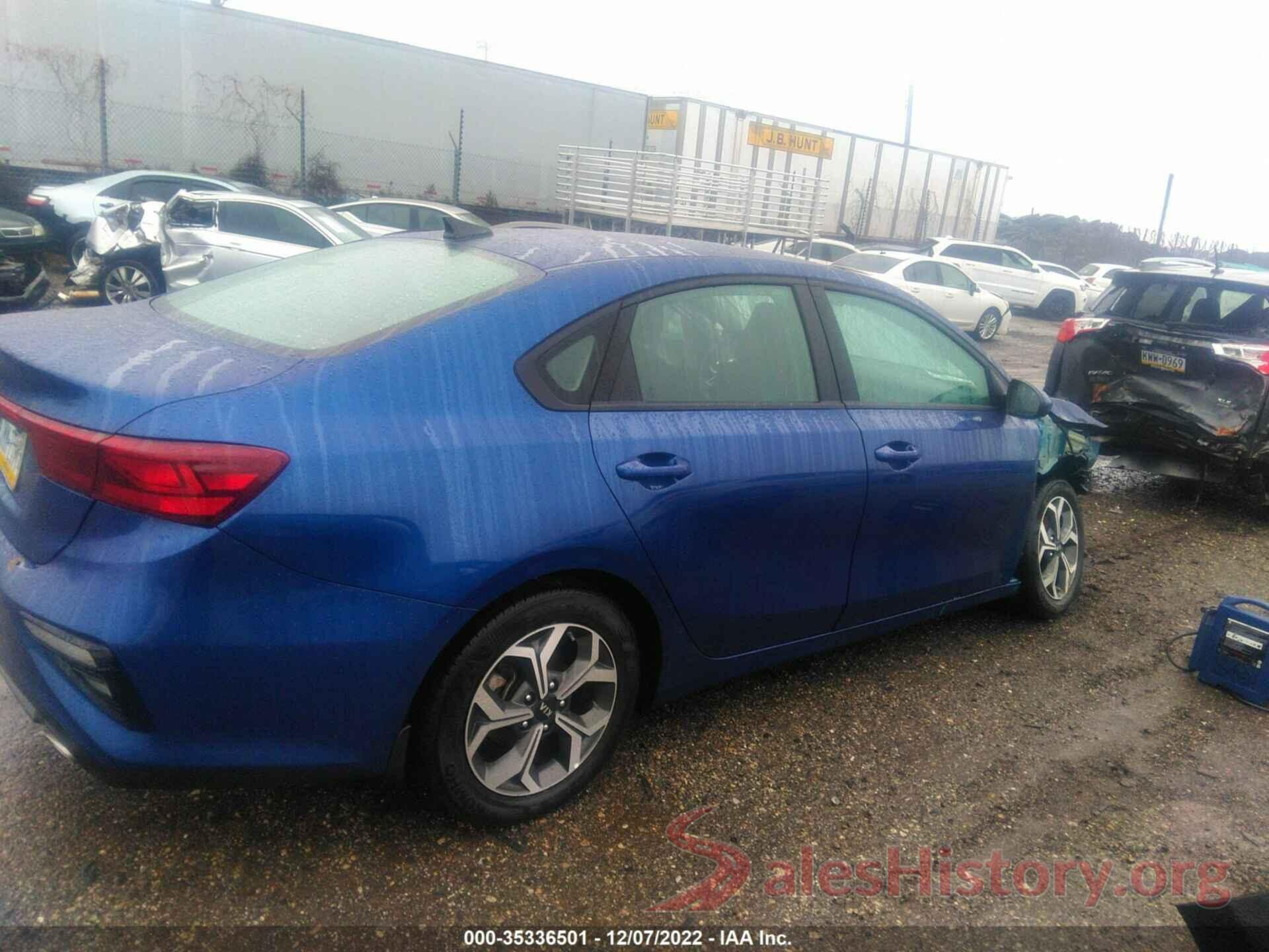 3KPF24AD5LE253615 2020 KIA FORTE