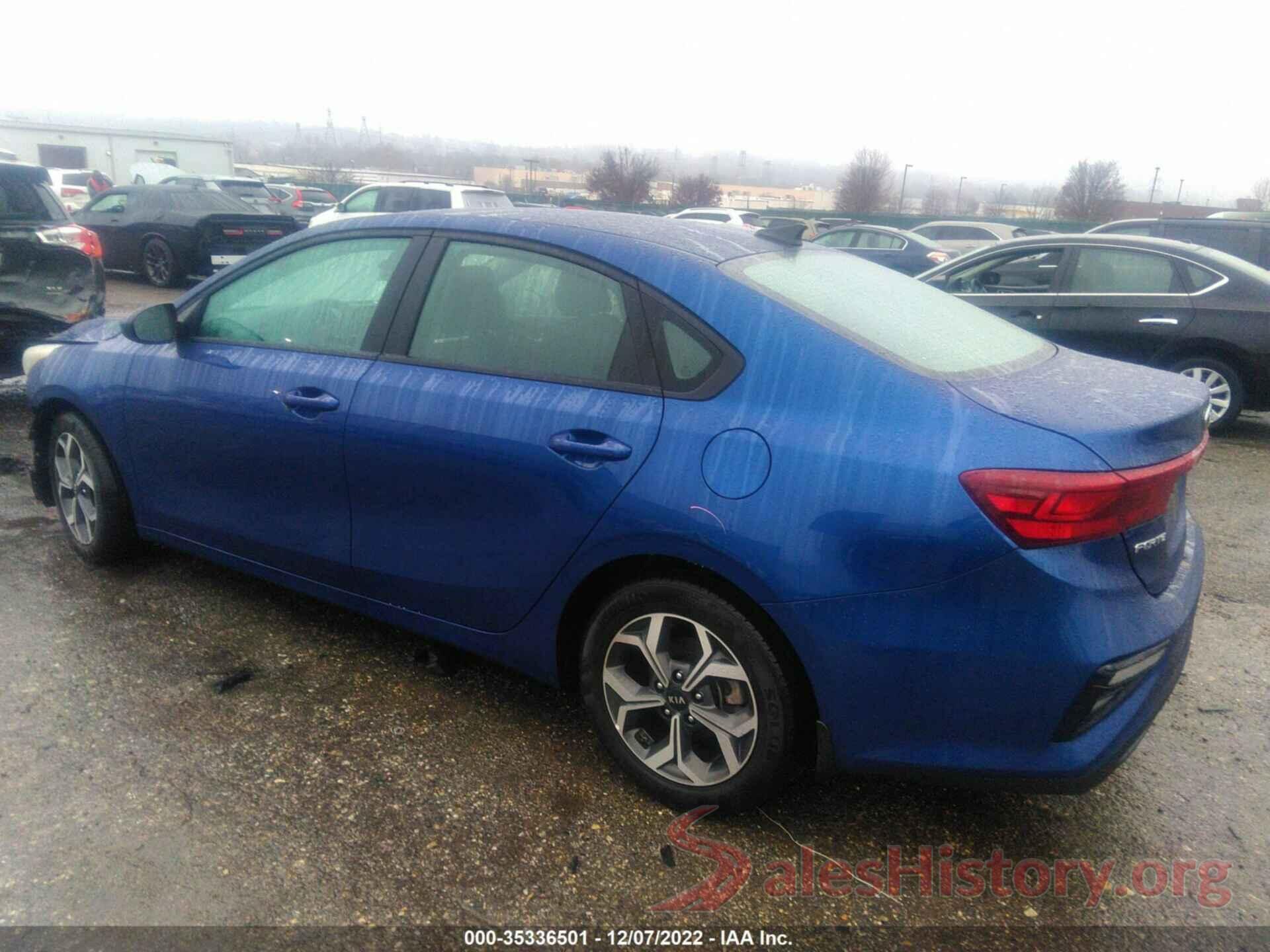 3KPF24AD5LE253615 2020 KIA FORTE