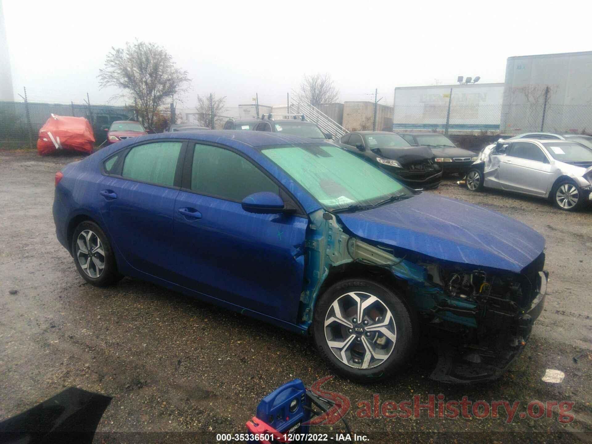 3KPF24AD5LE253615 2020 KIA FORTE