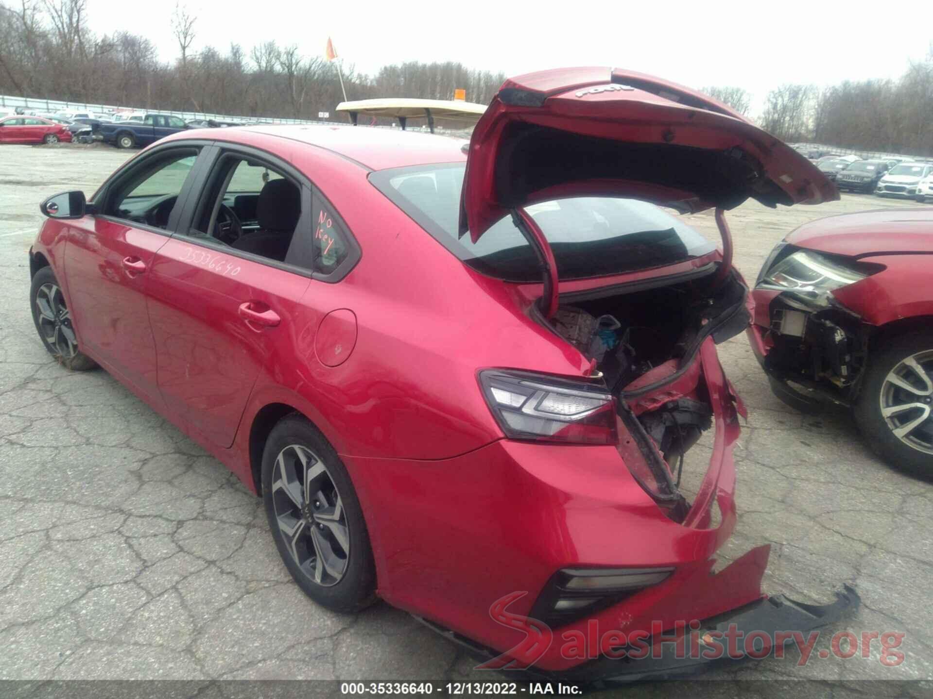 3KPF24AD2KE126383 2019 KIA FORTE