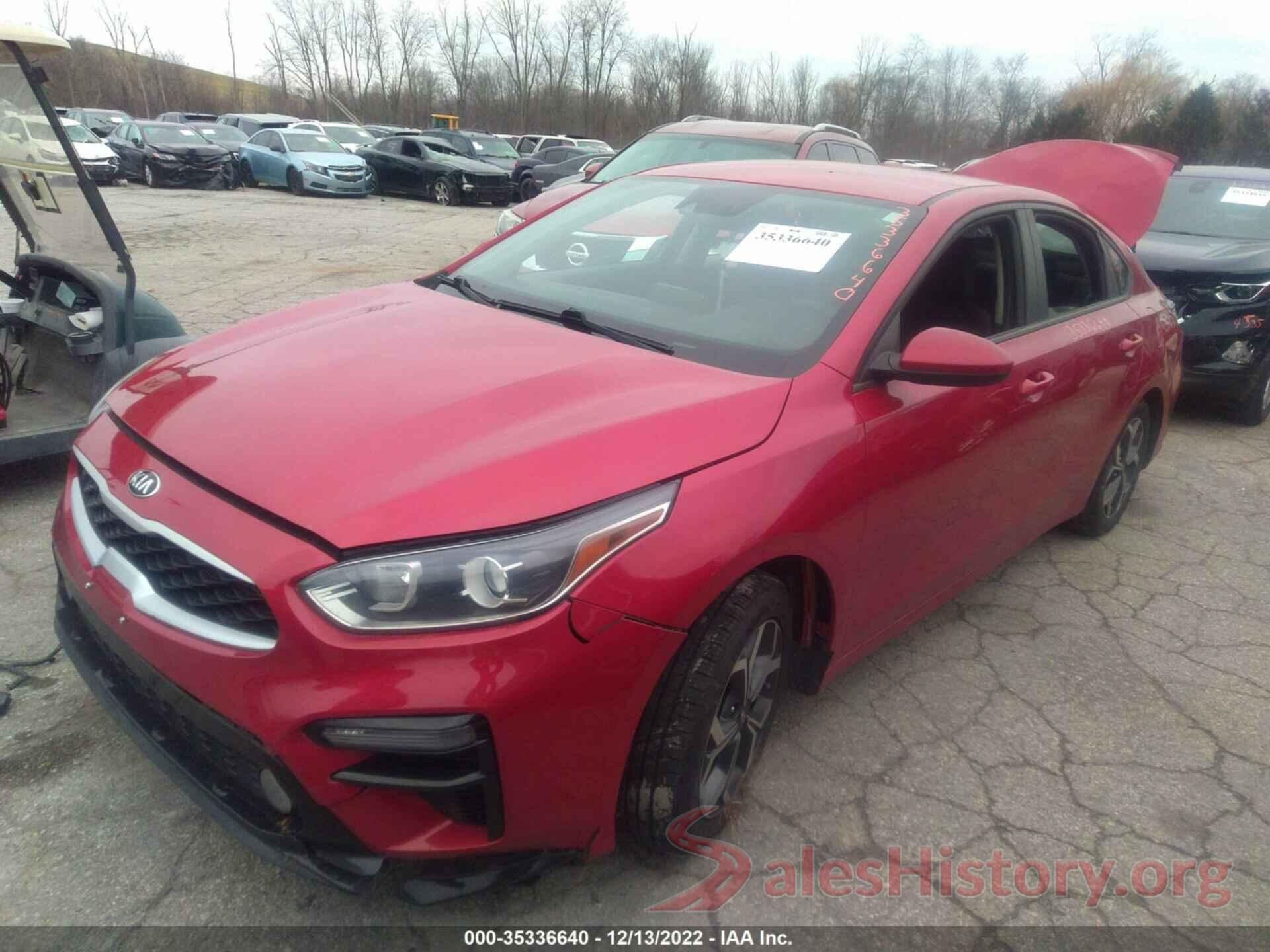 3KPF24AD2KE126383 2019 KIA FORTE