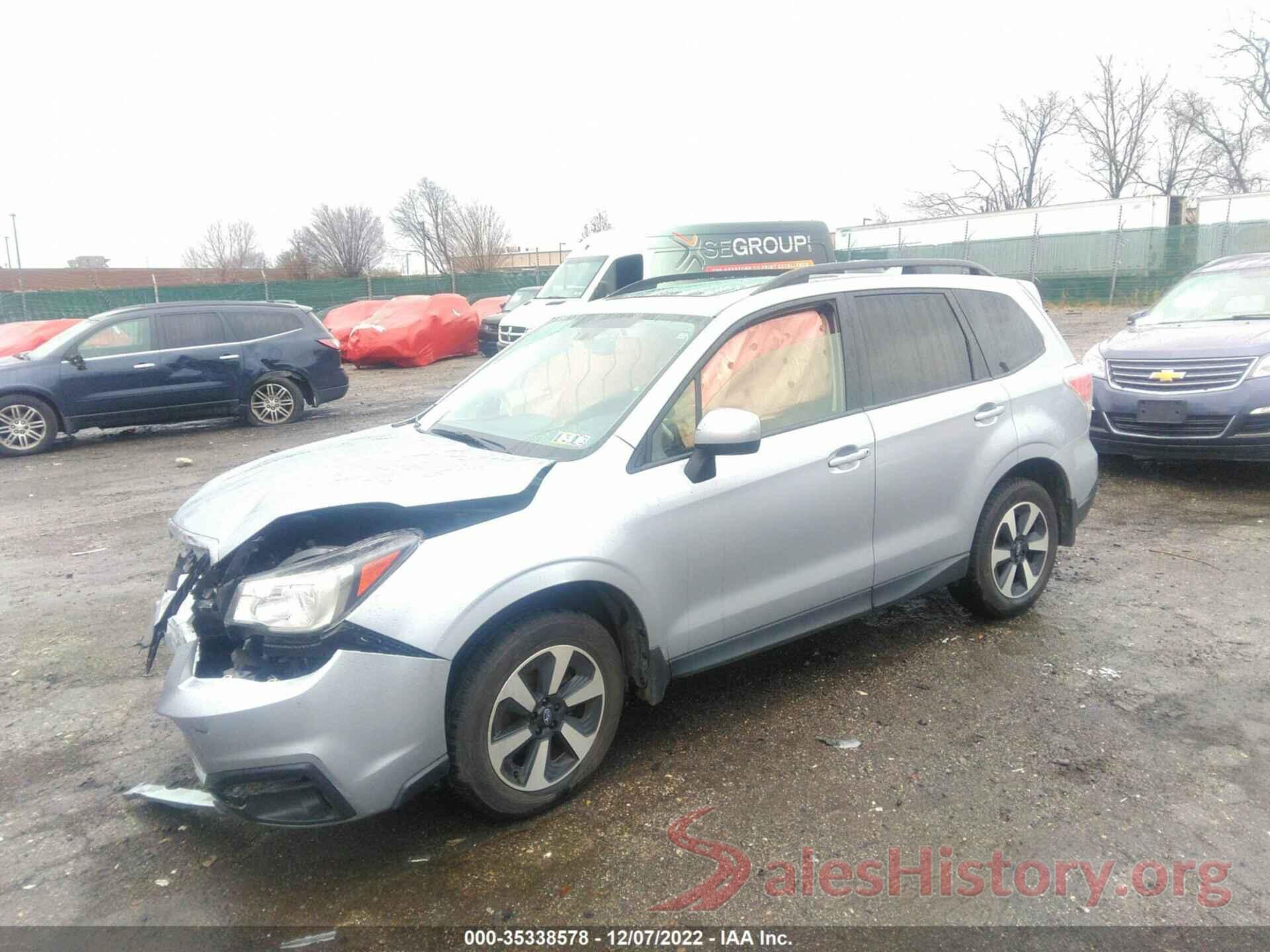 JF2SJAGC7HH485117 2017 SUBARU FORESTER