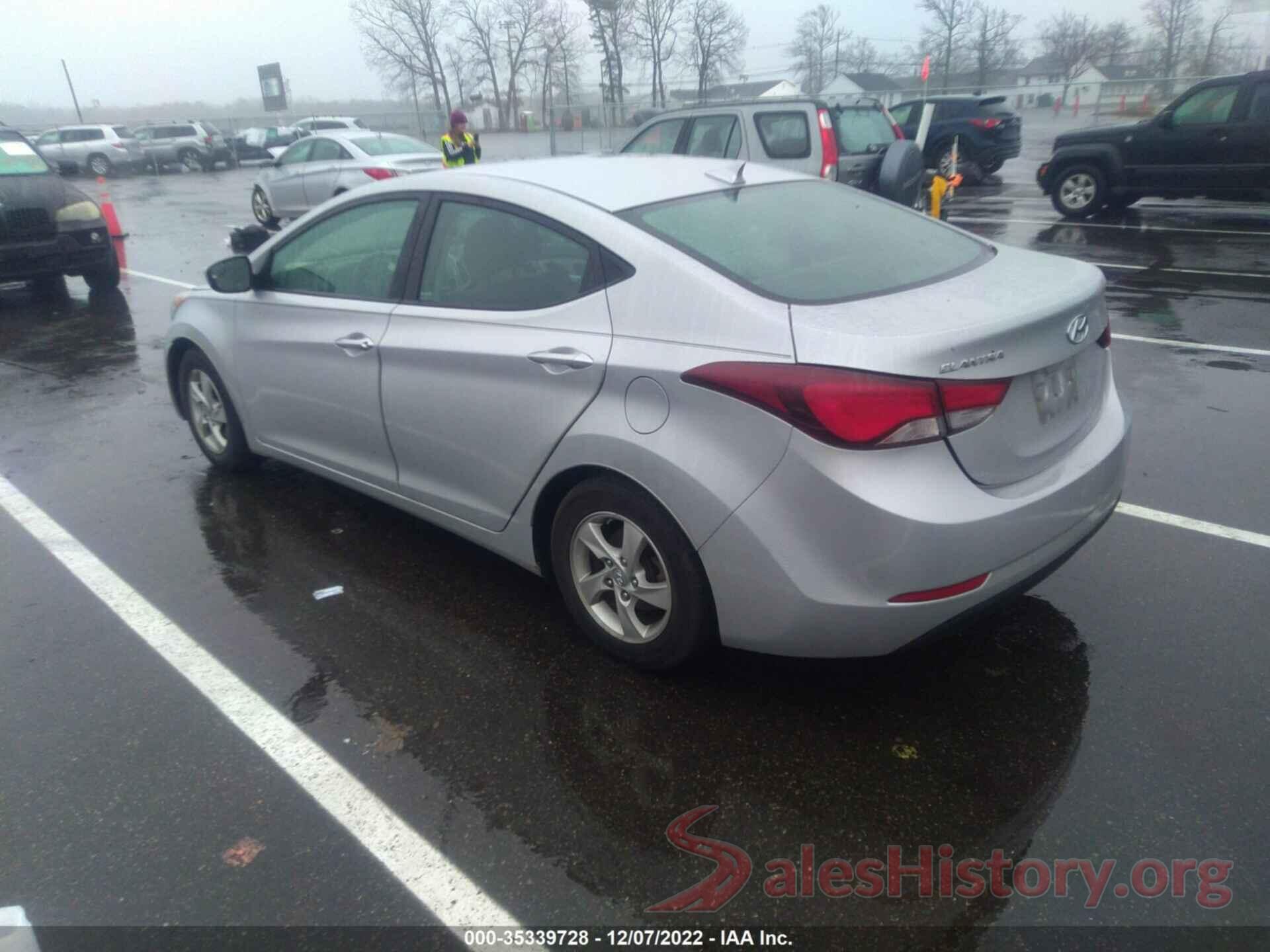 KMHDH4AE4EU088770 2014 HYUNDAI ELANTRA